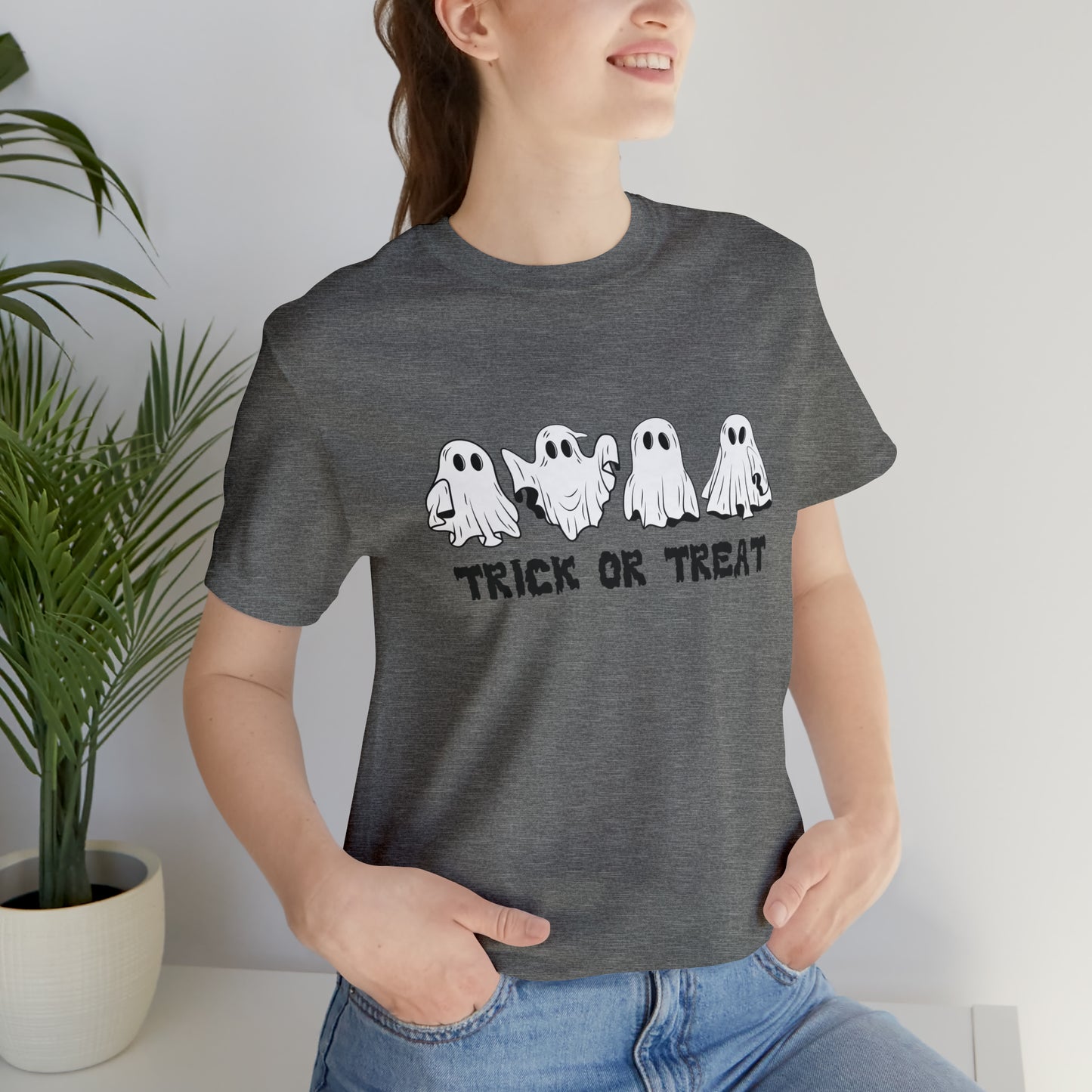 Trick or Treat Boo Crew Tee