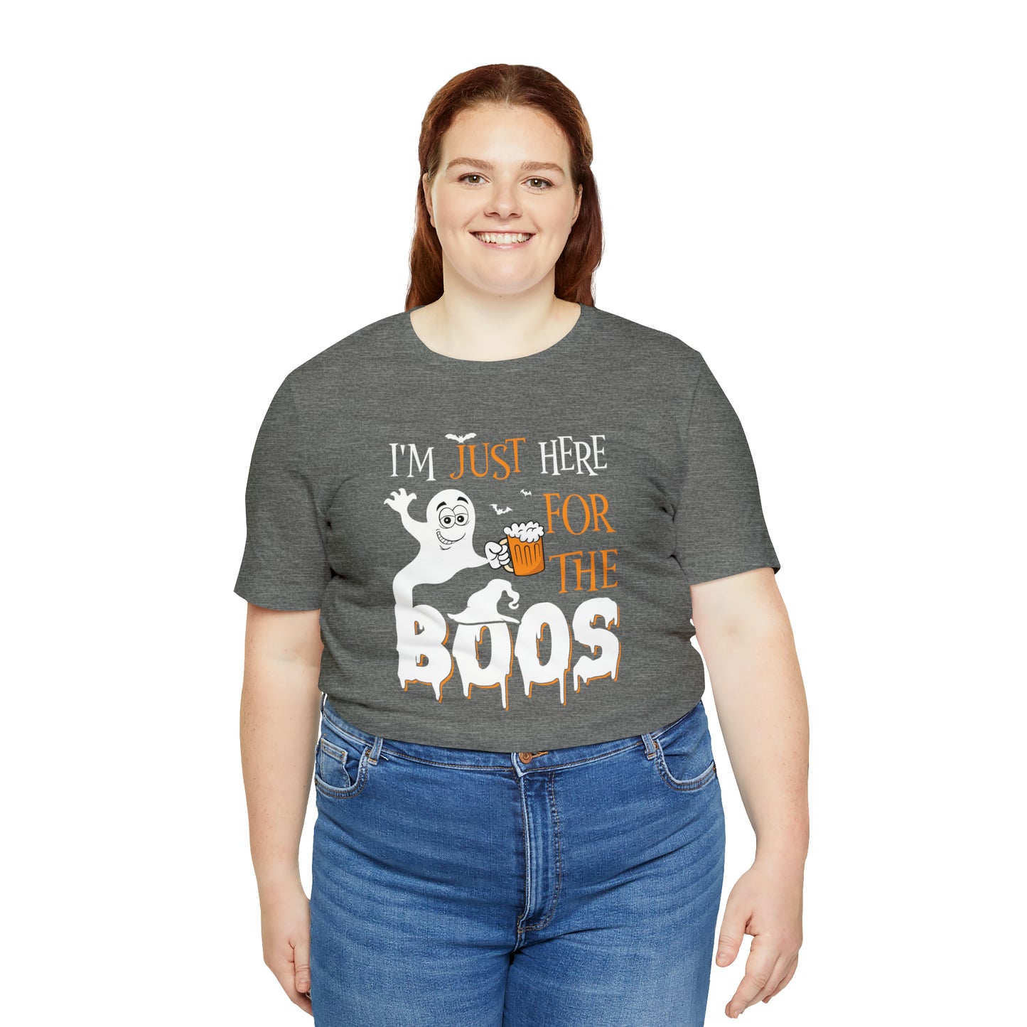 I'm Just Here For The Boos Halloween Tee
