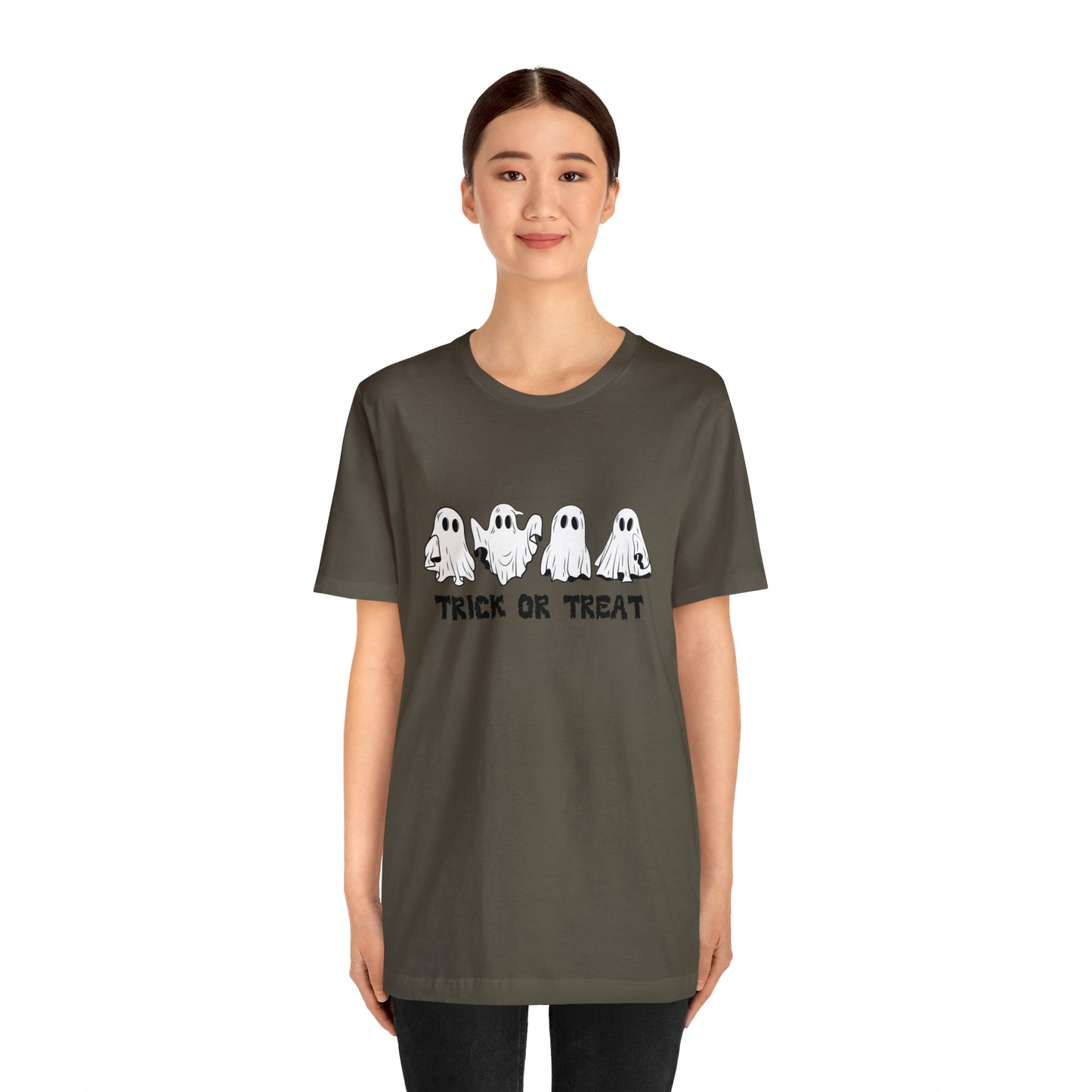 Trick or Treat Boo Crew Tee