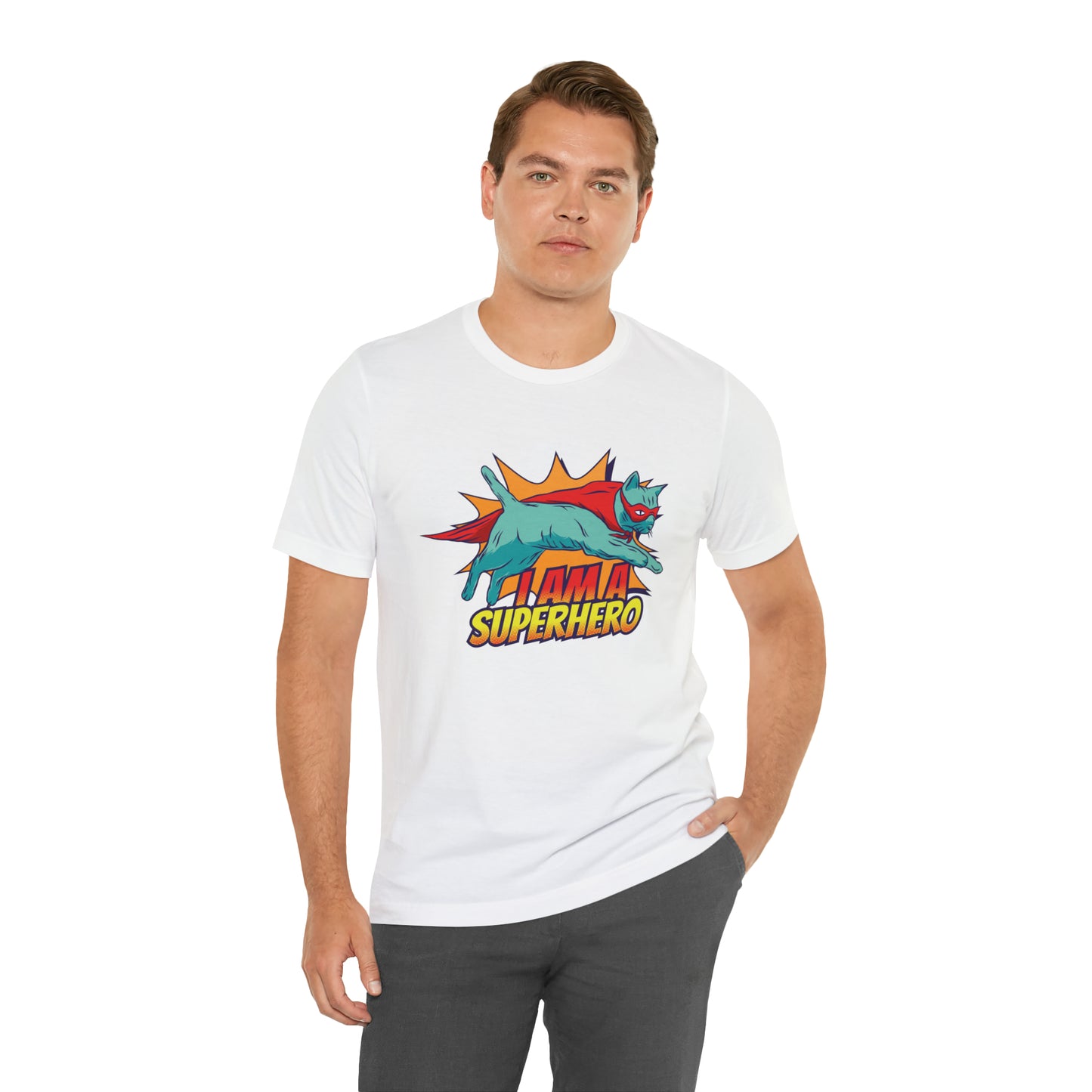 I'm a Superhero Cat Halloween Tee