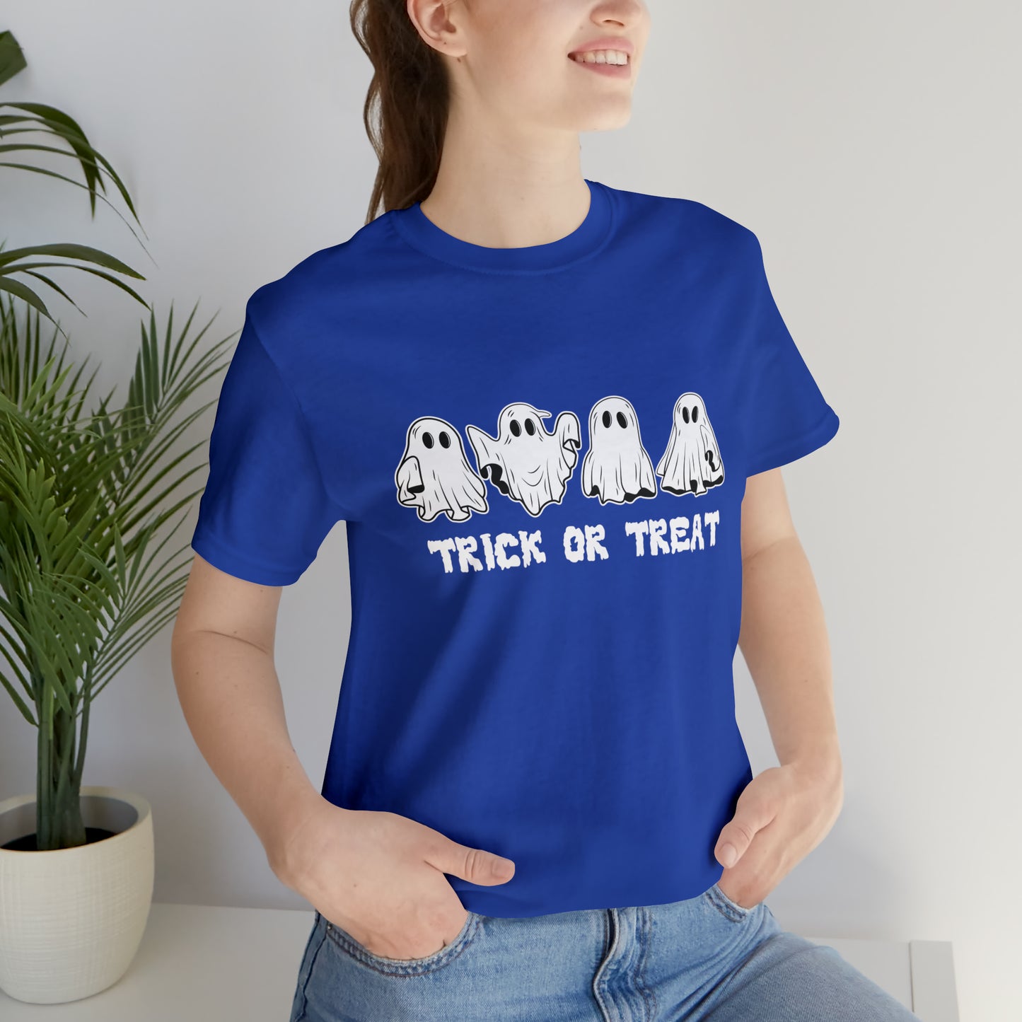 Trick or Treat Boo Crew Tee