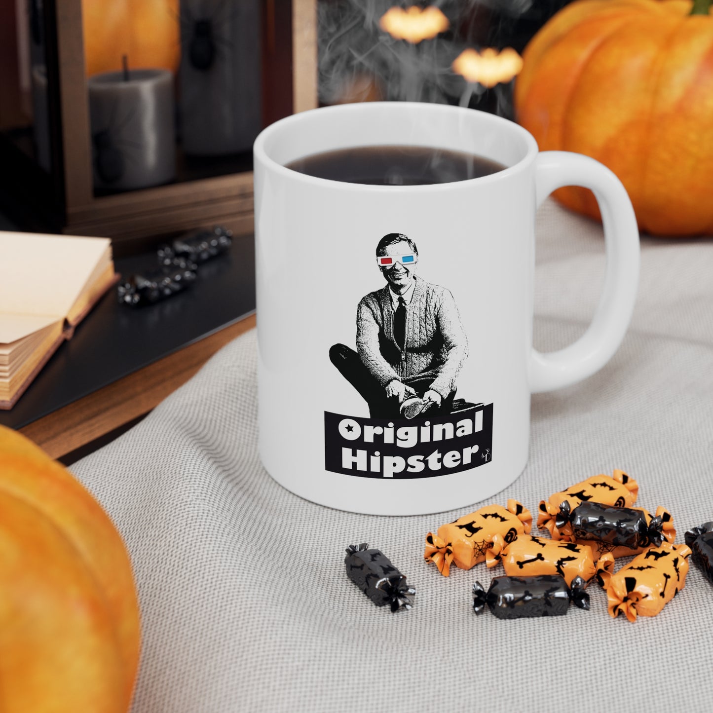 Original Hipster Ceramic Mug 11oz