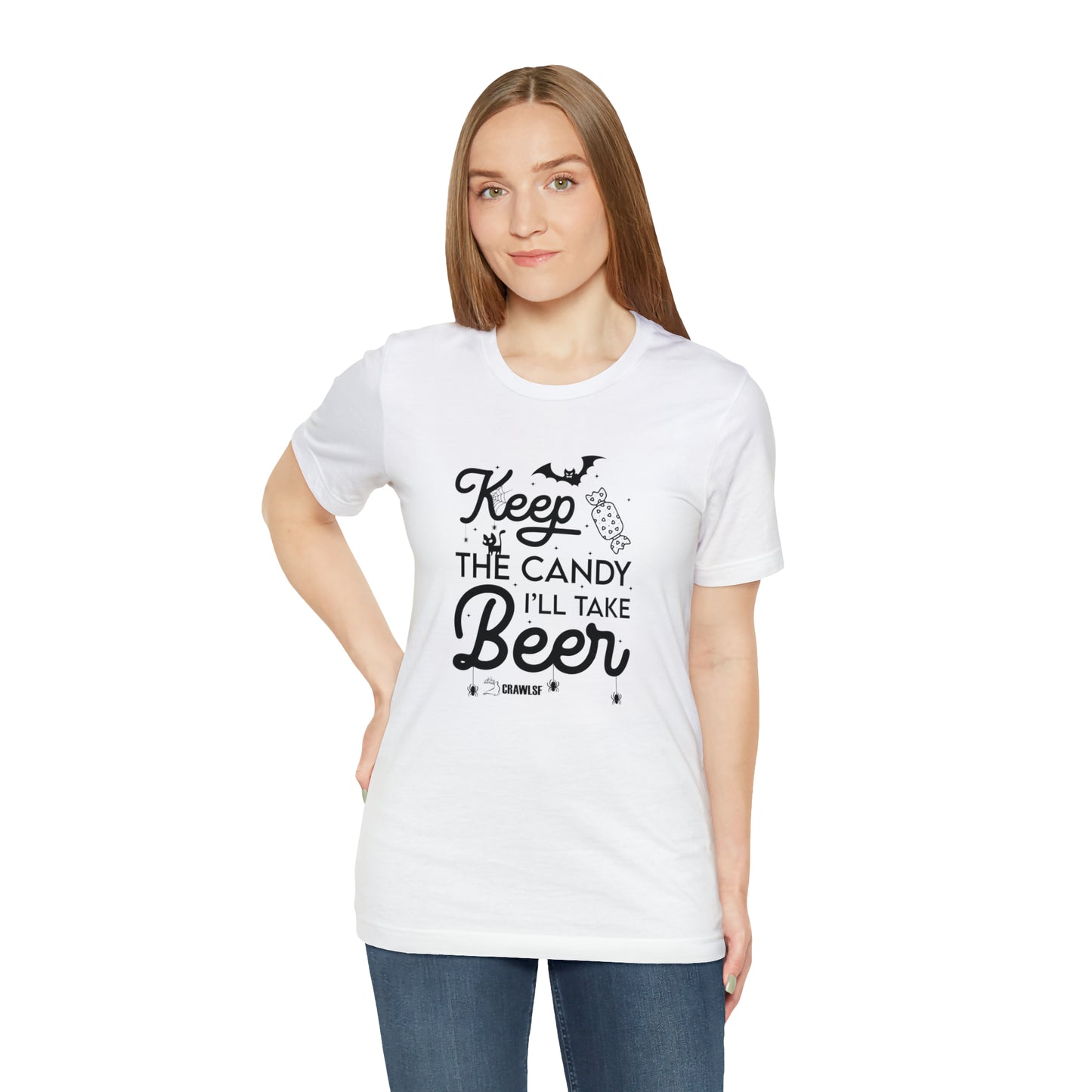 Beer Over Candy Halloween Shirt