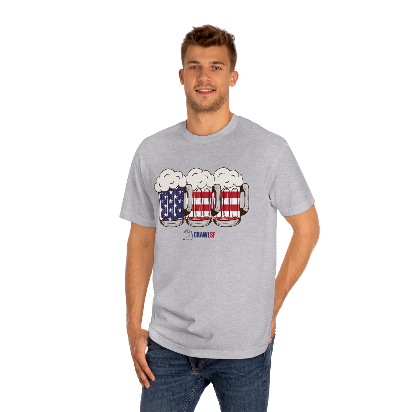 4th of July Beer Classic Men's Tee