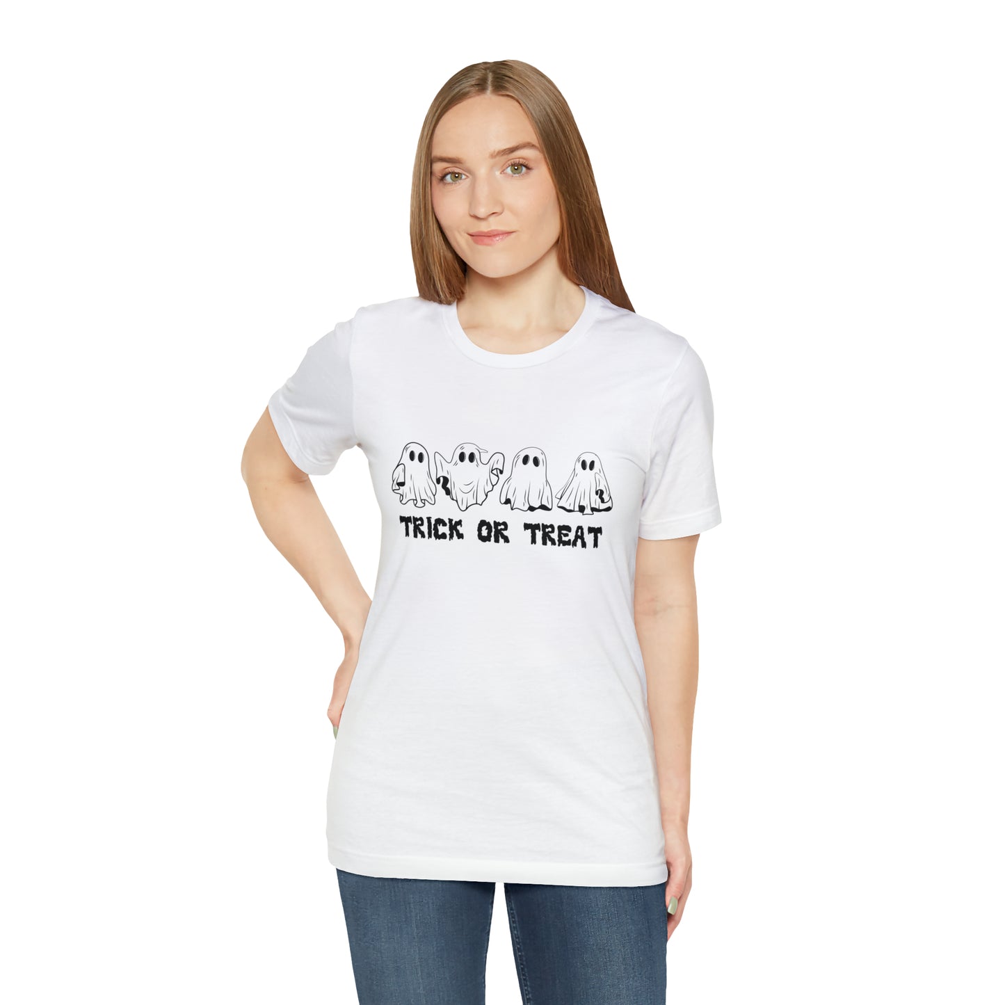 Trick or Treat Boo Crew Tee