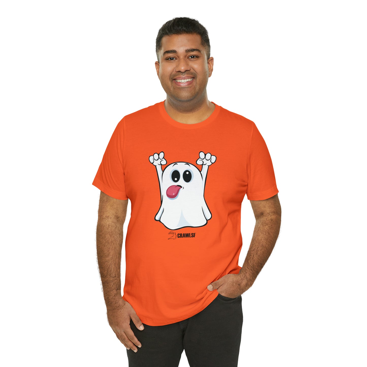 CrawlSF Halloween Ghost Tee