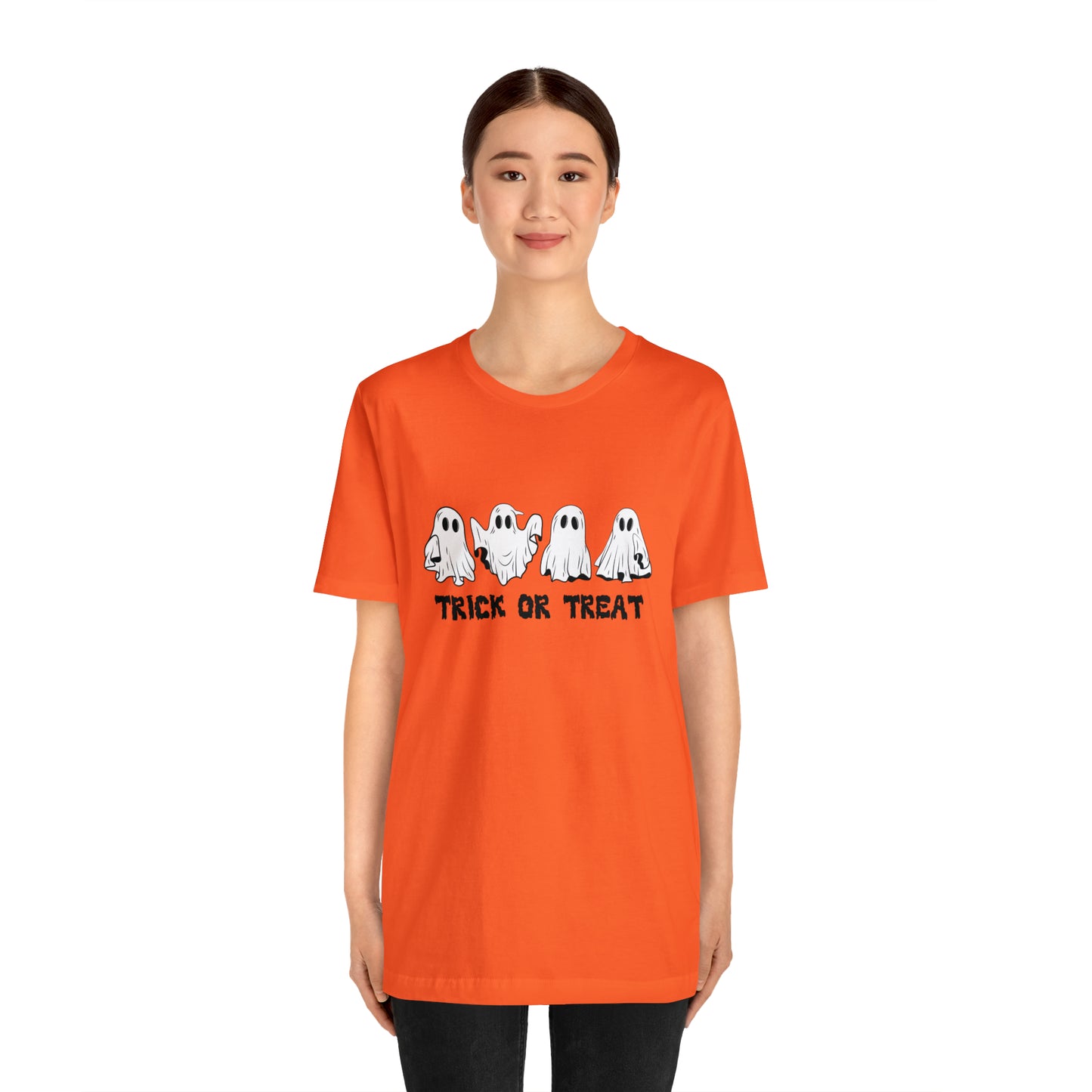 Trick or Treat Boo Crew Tee