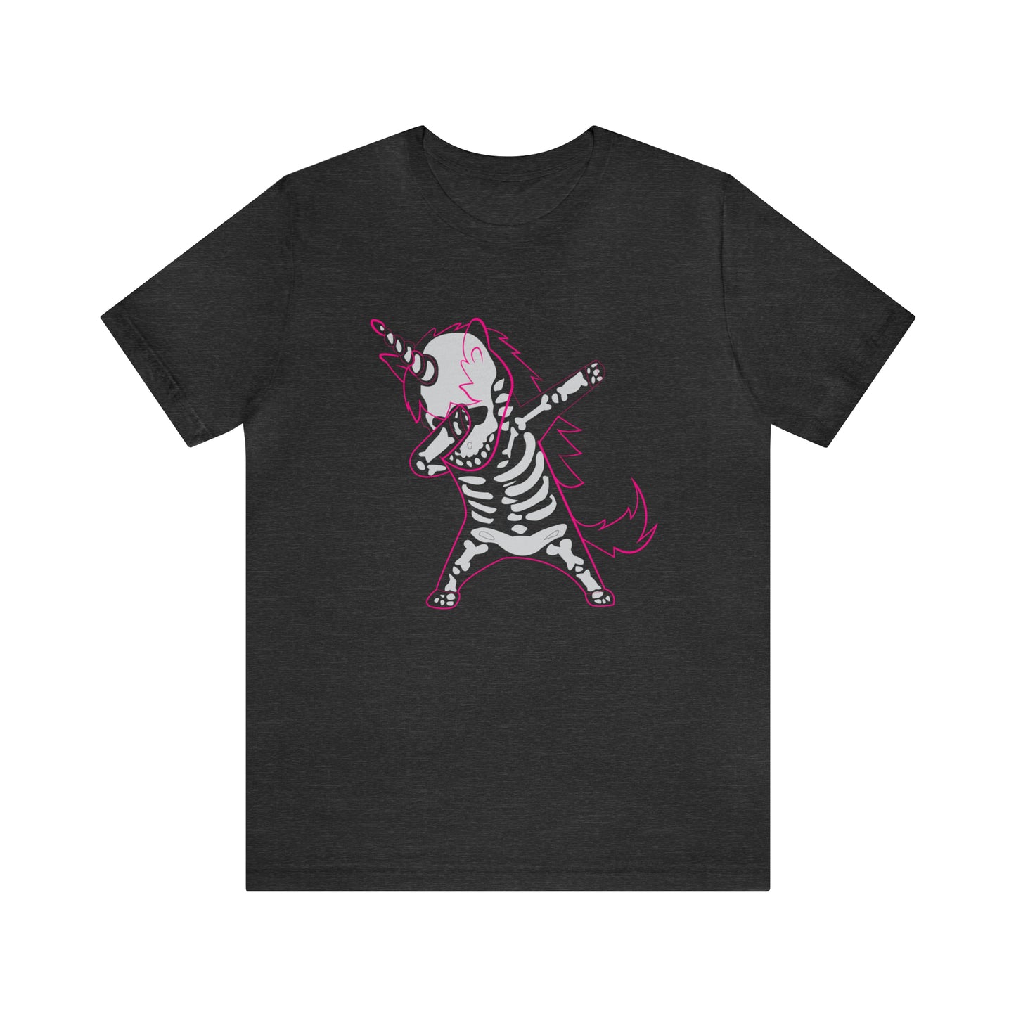 Dabbing Unicorn Skeleton Halloween Shirt