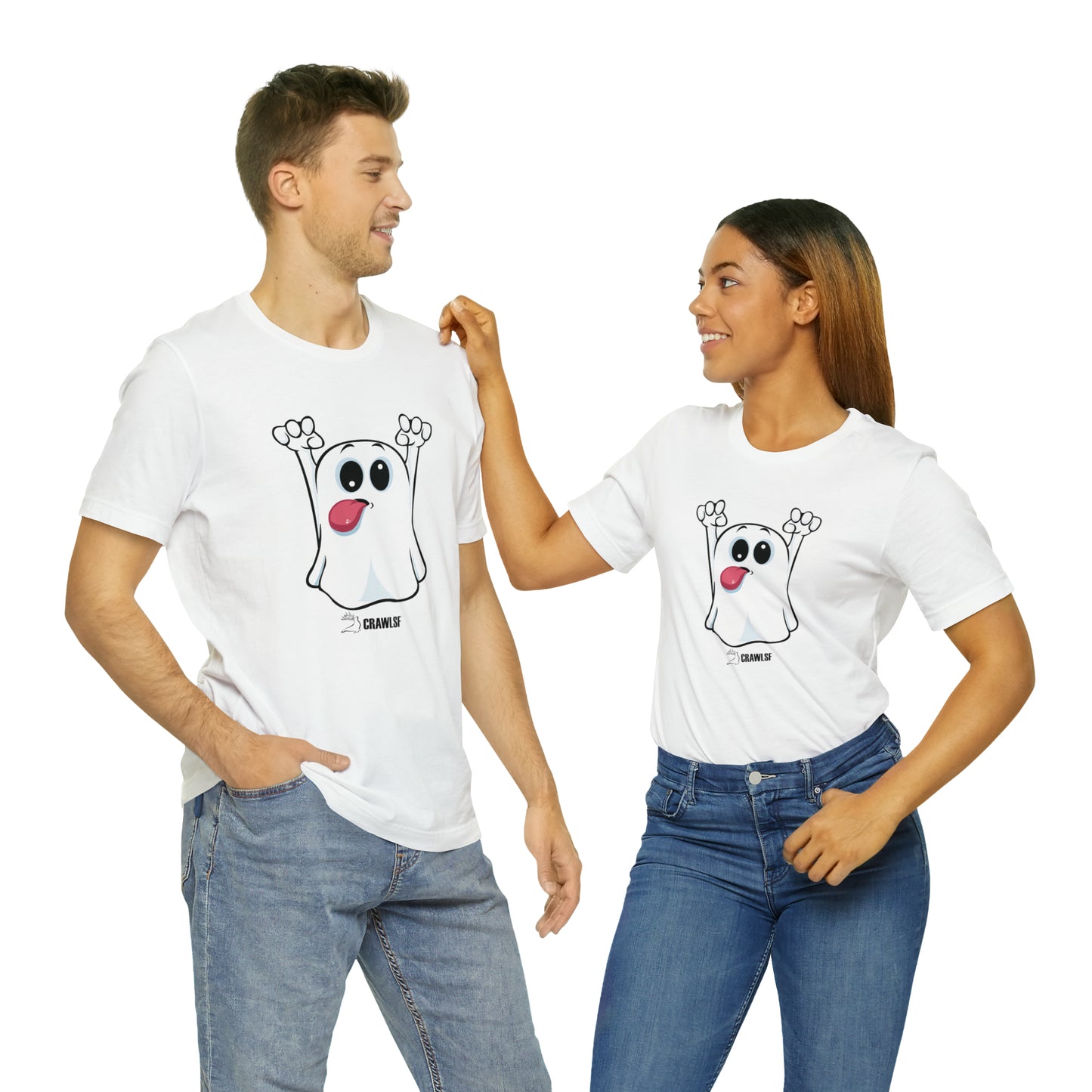 CrawlSF Halloween Ghost Tee