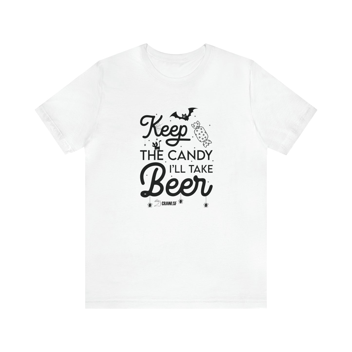 Beer Over Candy Halloween Shirt