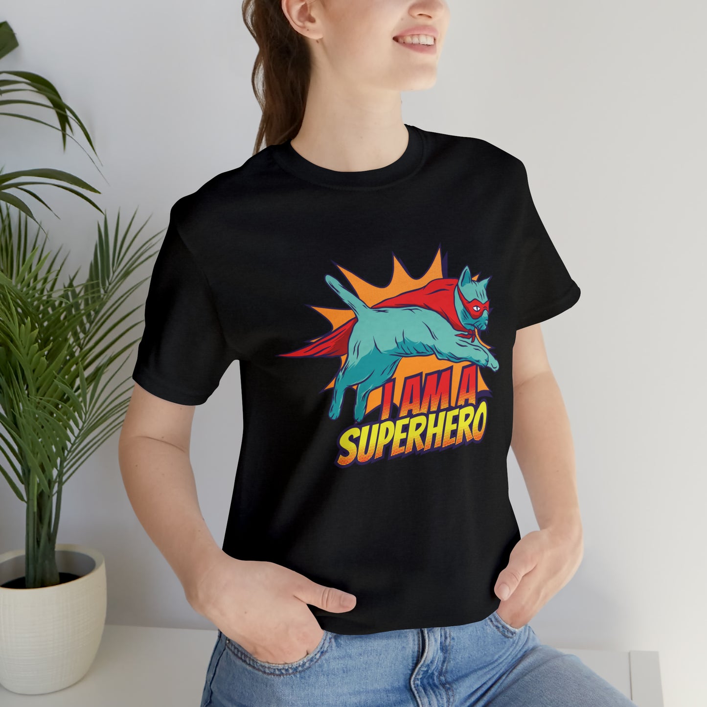 I'm a Superhero Cat Halloween Tee