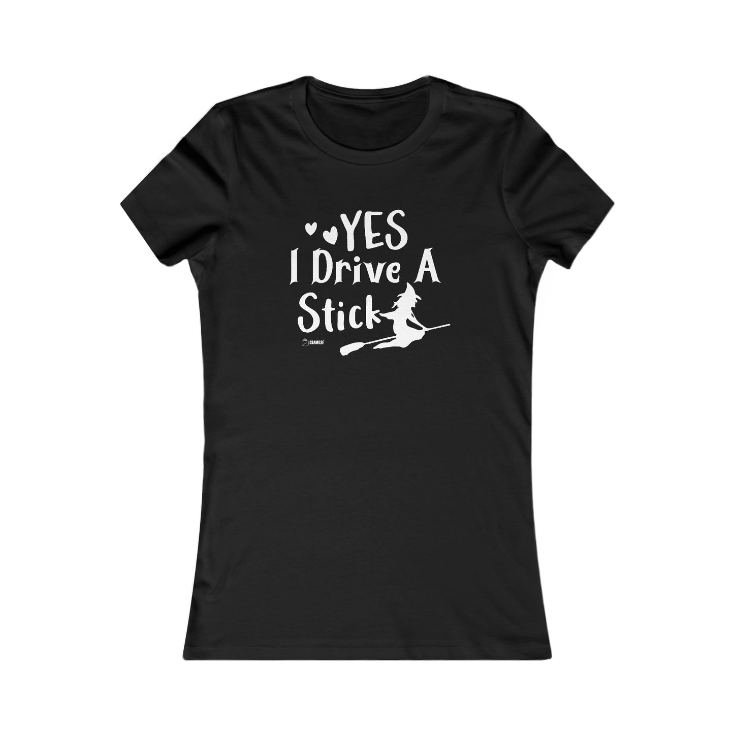Yes I Drive a Stick Witchy Halloween Shirt