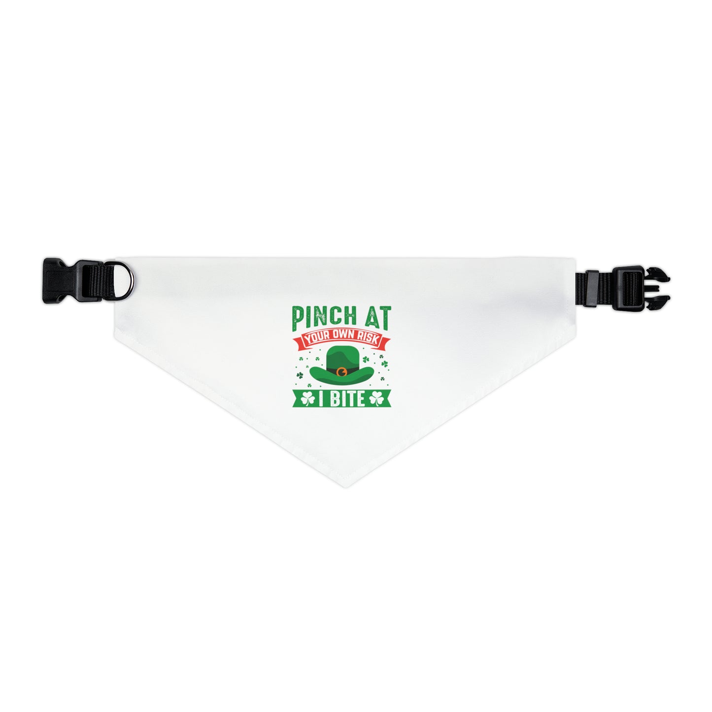 Pinch at Your Own Risk Dog Bandana Collar