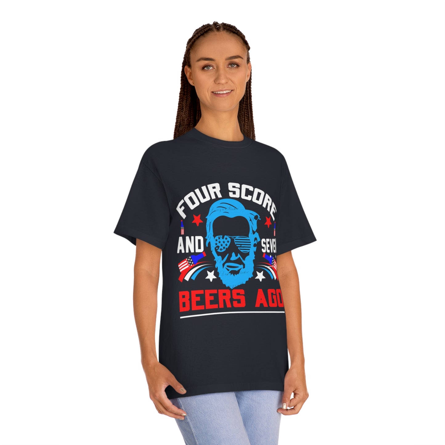 Four Score and 7 Beers Classic Men's Tee