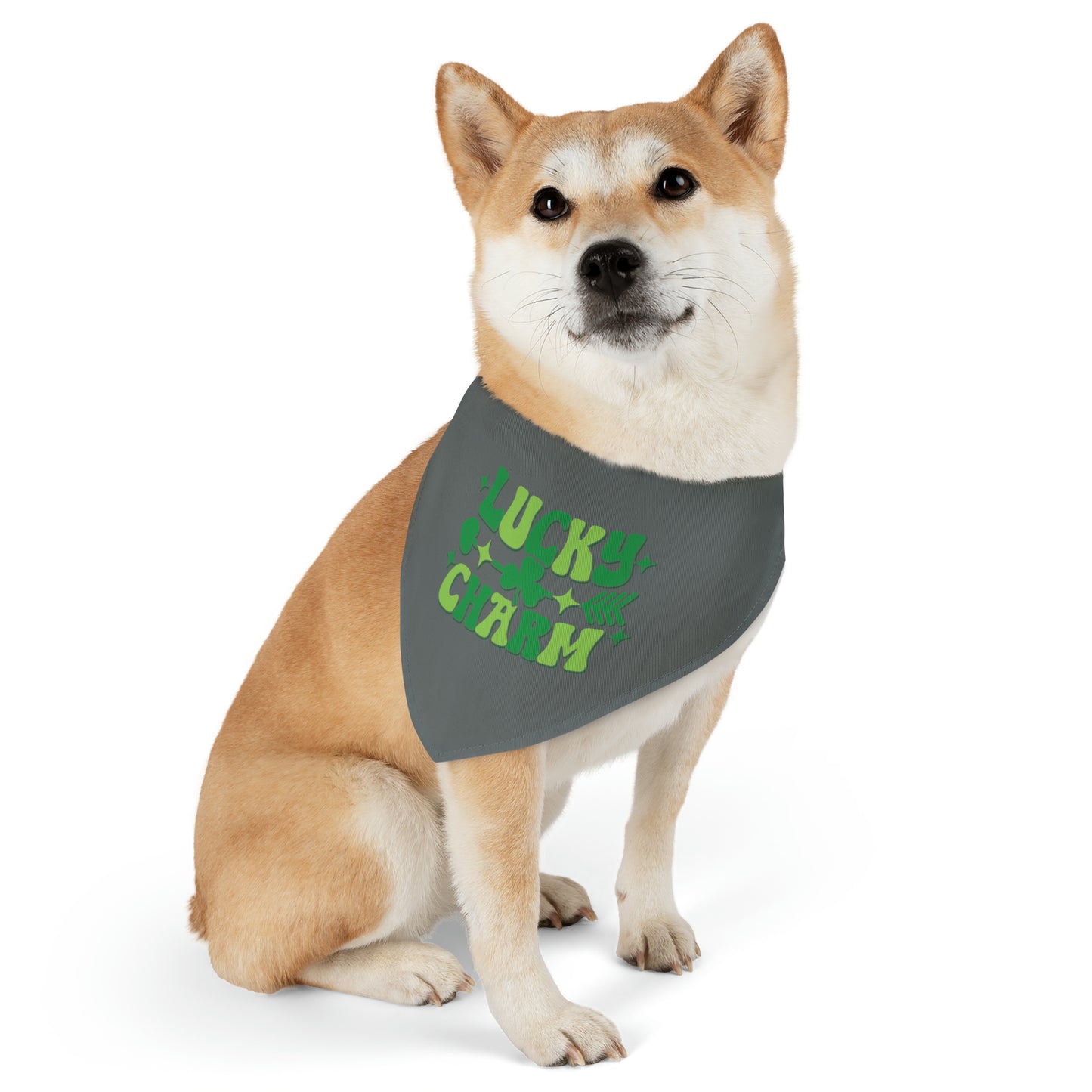 Lucky Charm Pet Bandana Collar