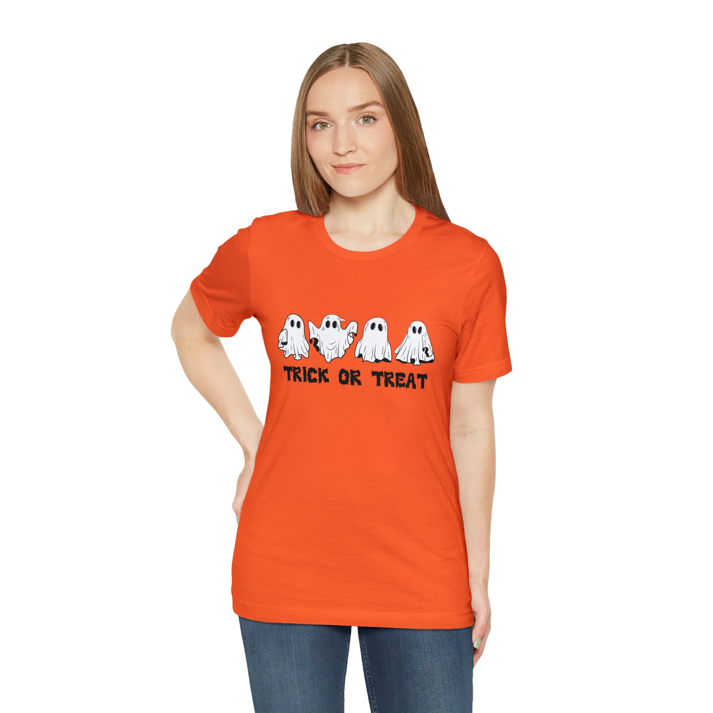 Trick or Treat Boo Crew Tee