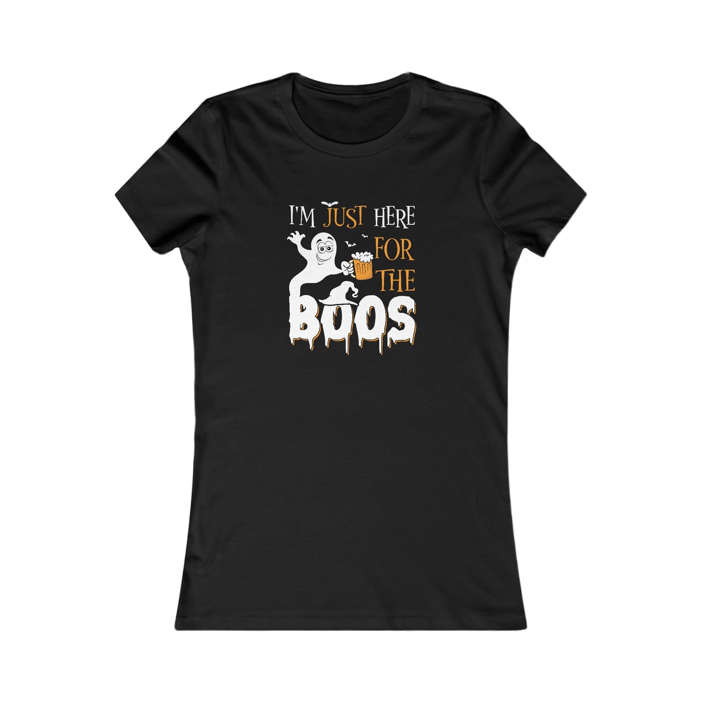I'm Just Here For The Boos Women's Halloween Tee
