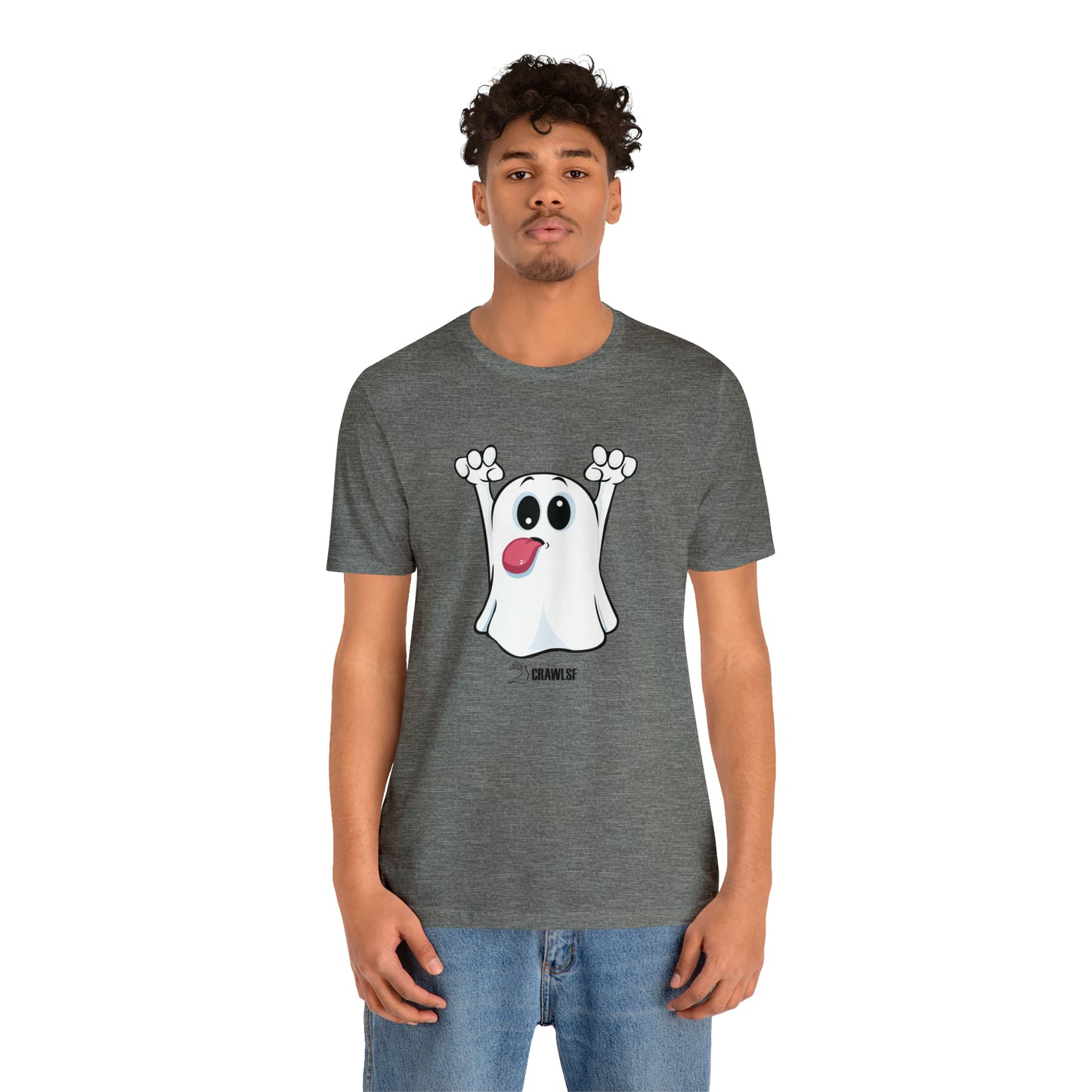 CrawlSF Halloween Ghost Tee