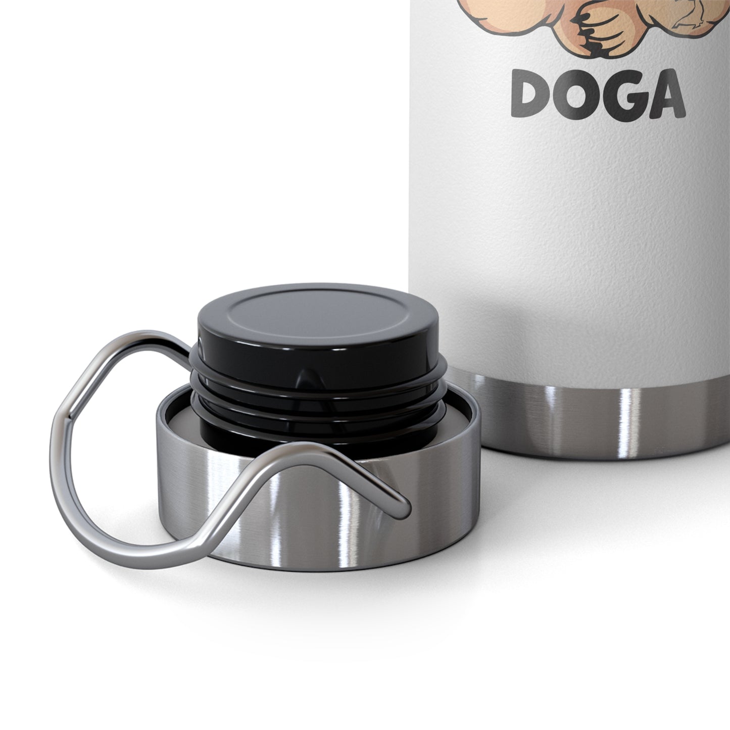 Doga Copper Vacuum Insulated Bottle, 22oz
