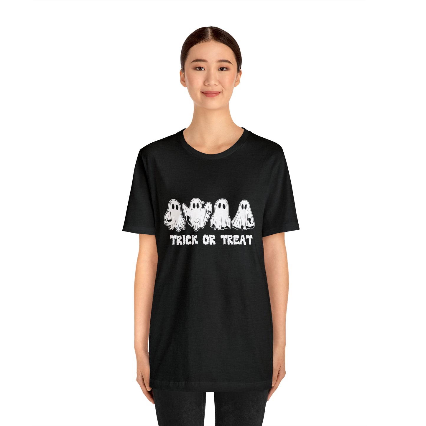 Trick or Treat Boo Crew Tee