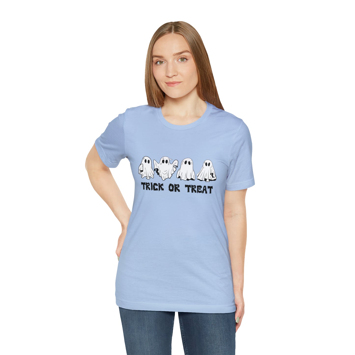 Trick or Treat Boo Crew Tee