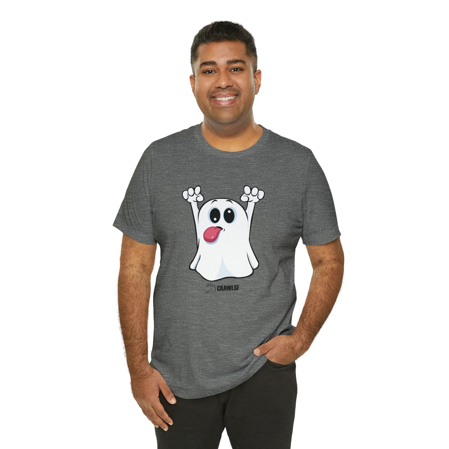 CrawlSF Halloween Ghost Tee
