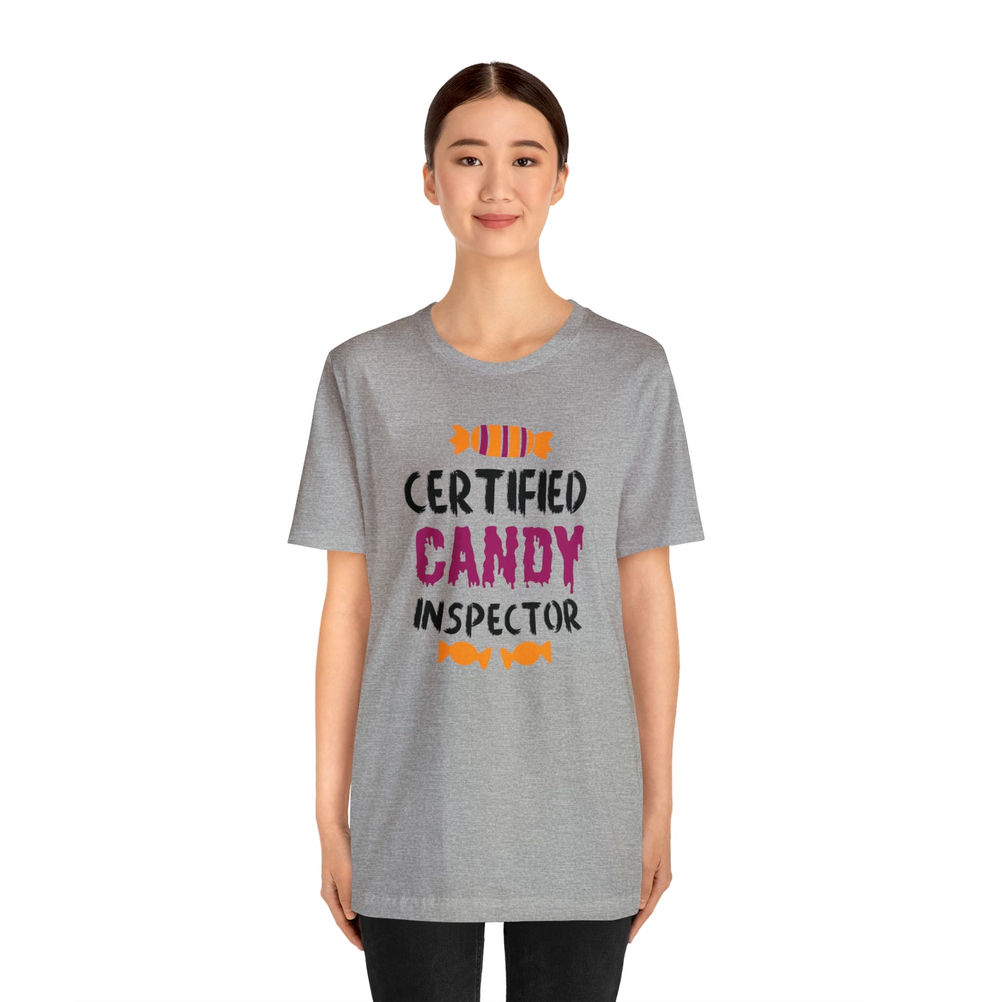 Certified Candy Inspector Unisex Halloween Tee
