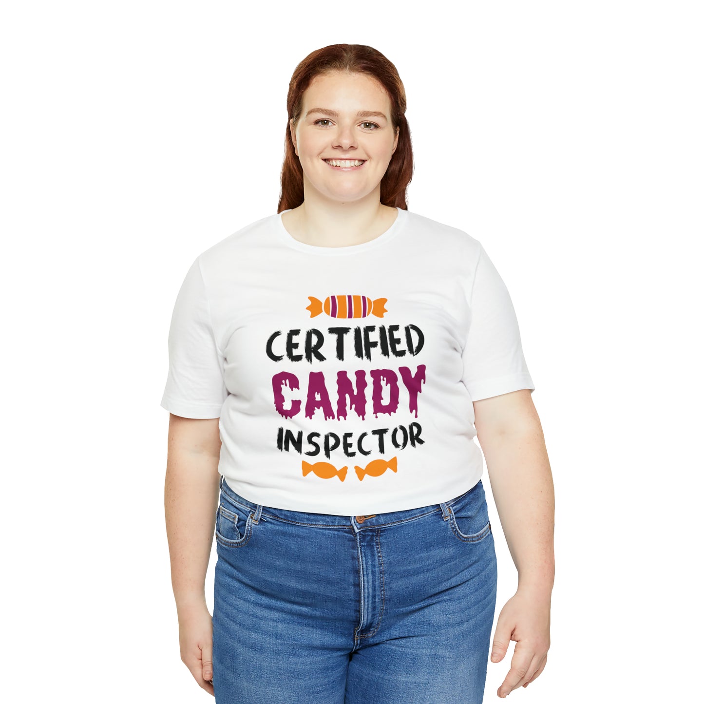 Certified Candy Inspector Unisex Halloween Tee
