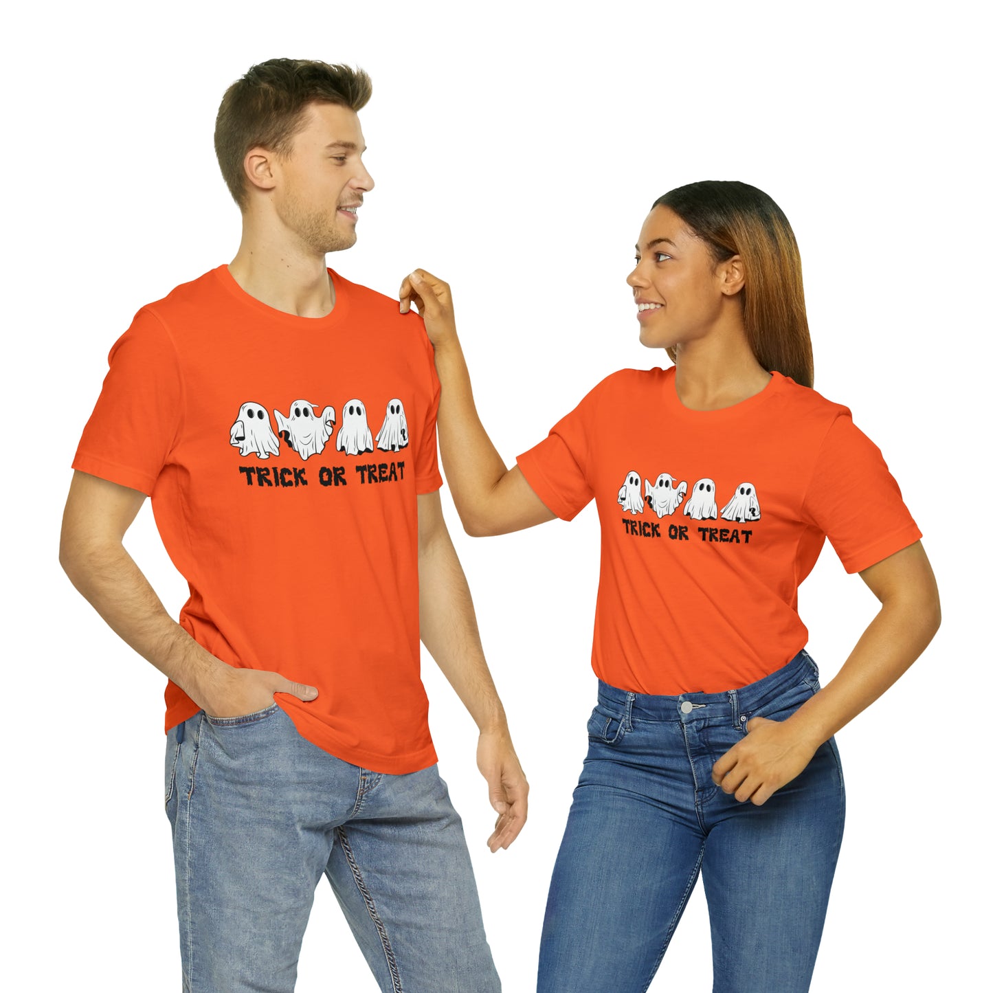 Trick or Treat Boo Crew Tee