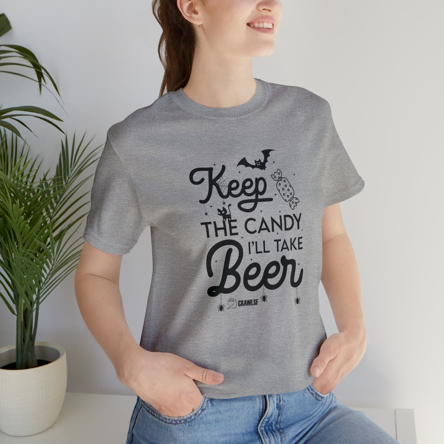 Beer Over Candy Halloween Shirt