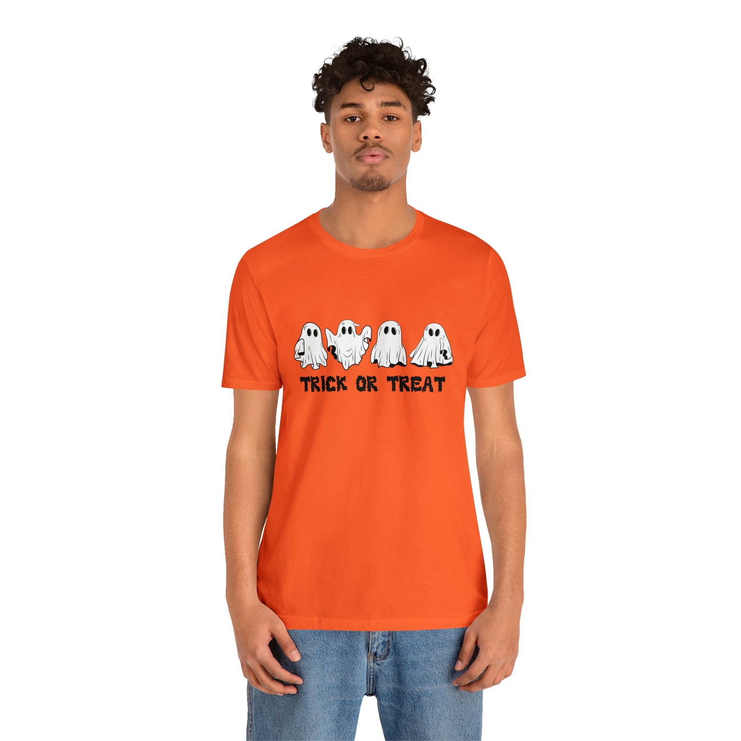 Trick or Treat Boo Crew Tee