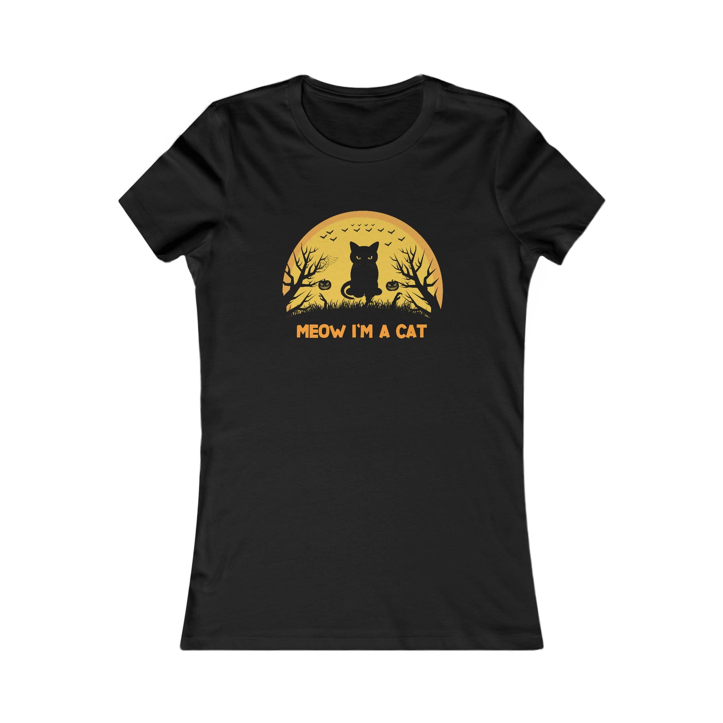 Meow I'm a Cat Halloween Tee