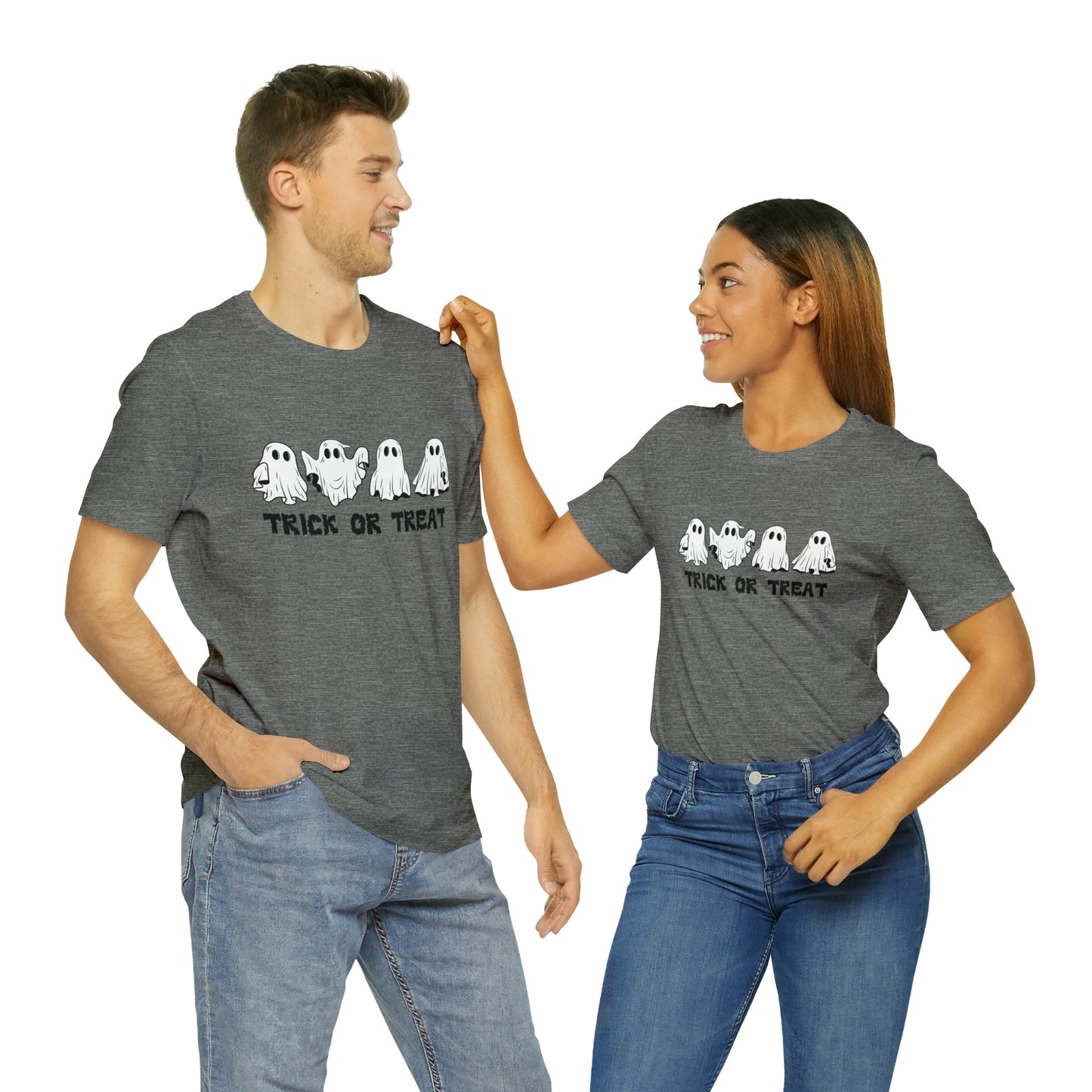 Trick or Treat Boo Crew Tee