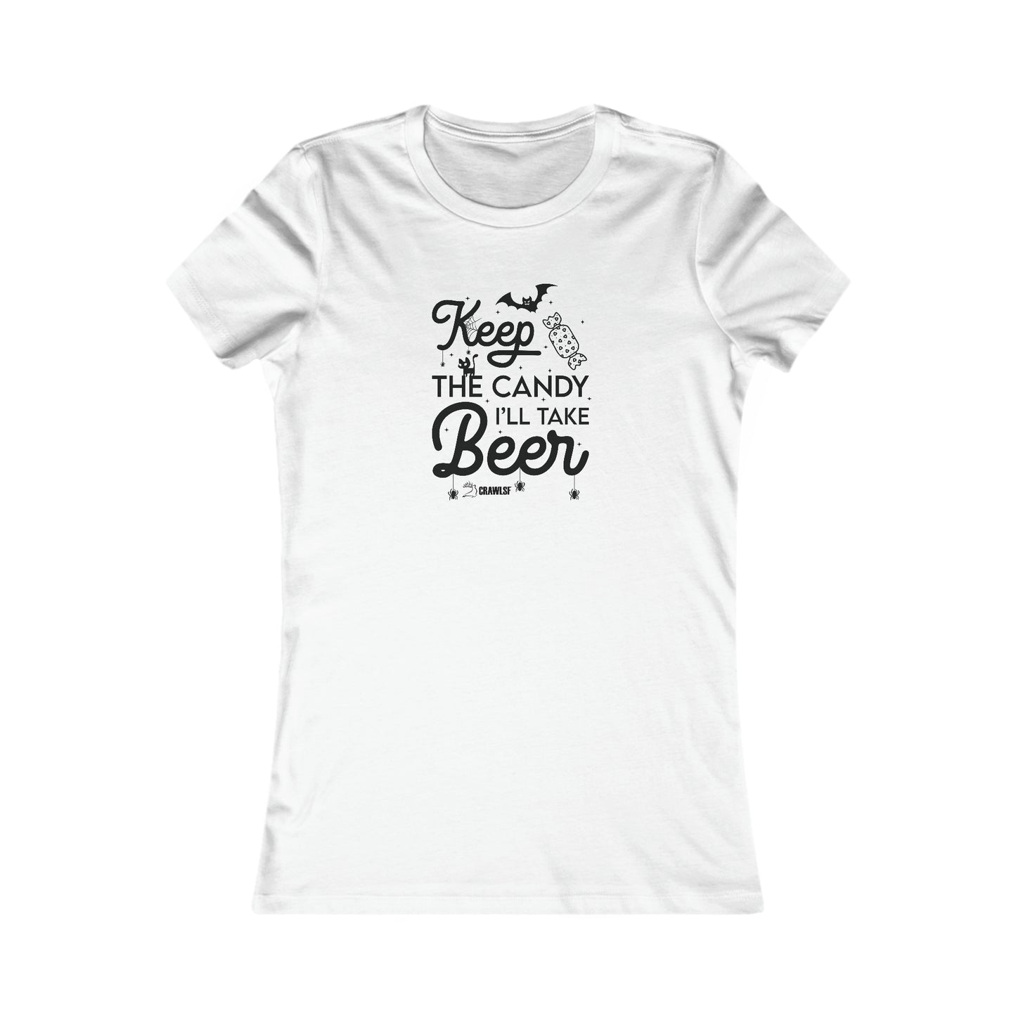 Beer Before Candy Halloween Tee