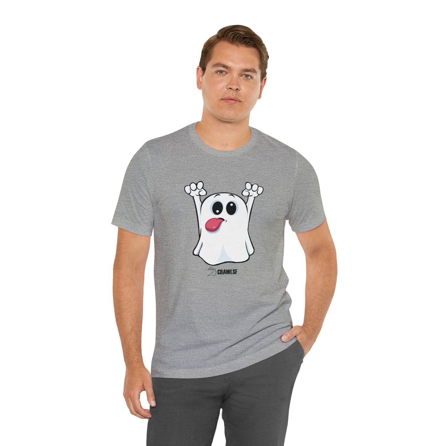 CrawlSF Halloween Ghost Tee