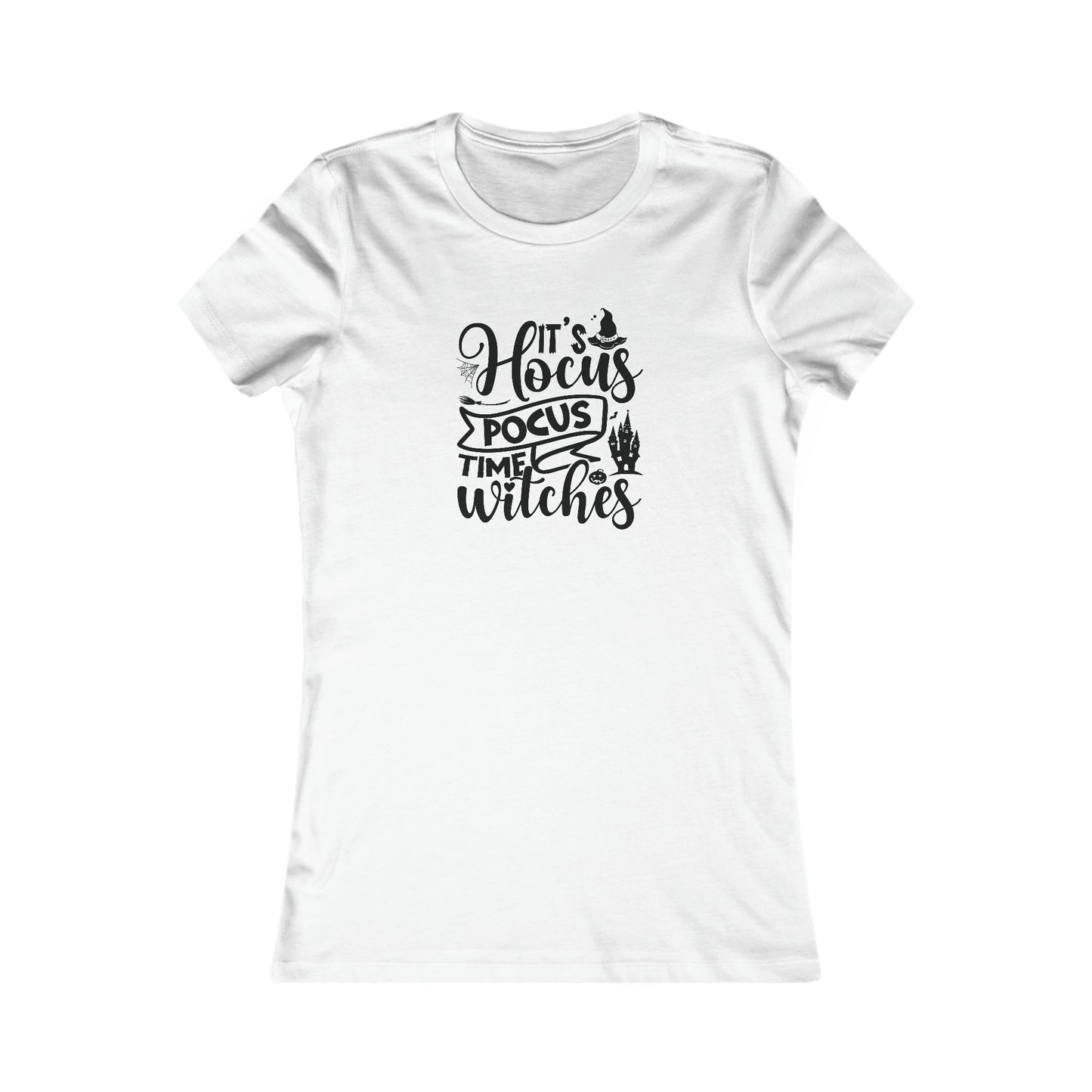 It's Hocus Pocus Time Witches Halloween Tee