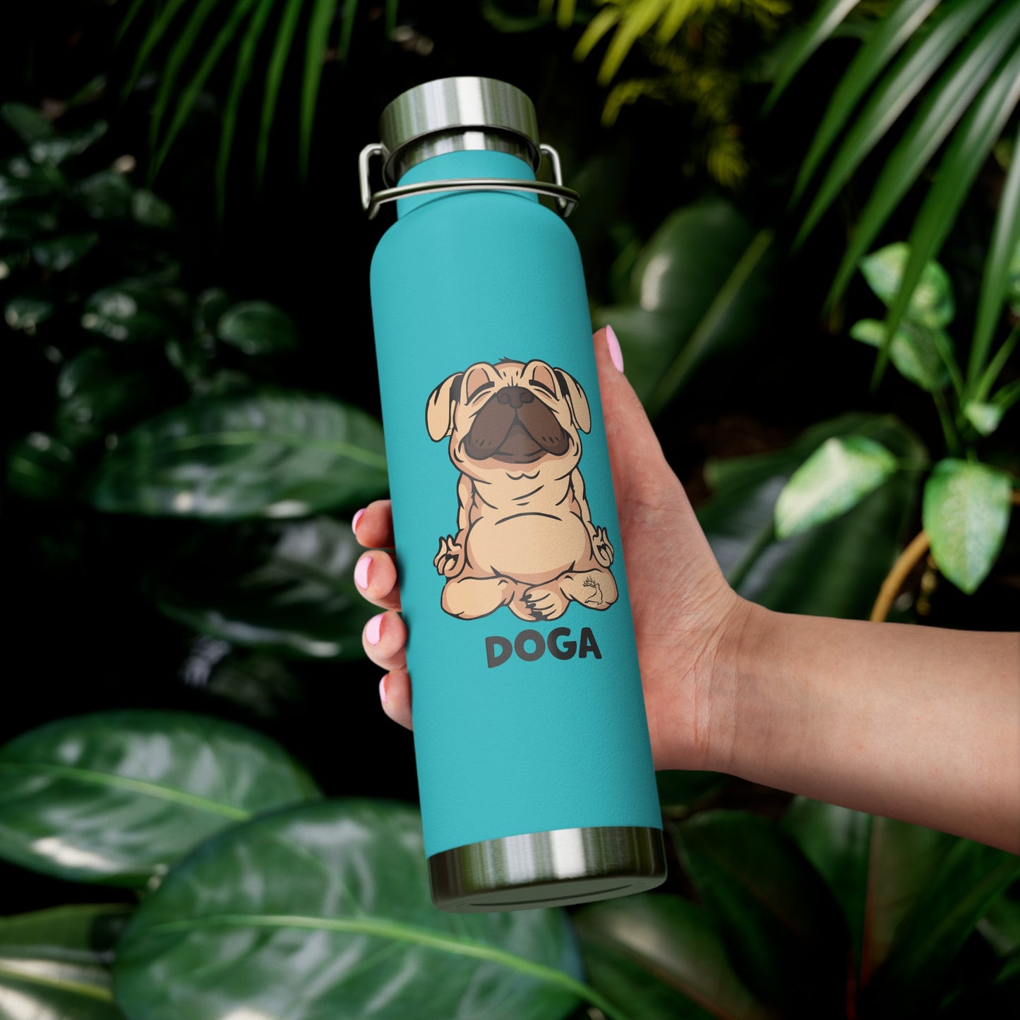 Doga Copper Vacuum Insulated Bottle, 22oz