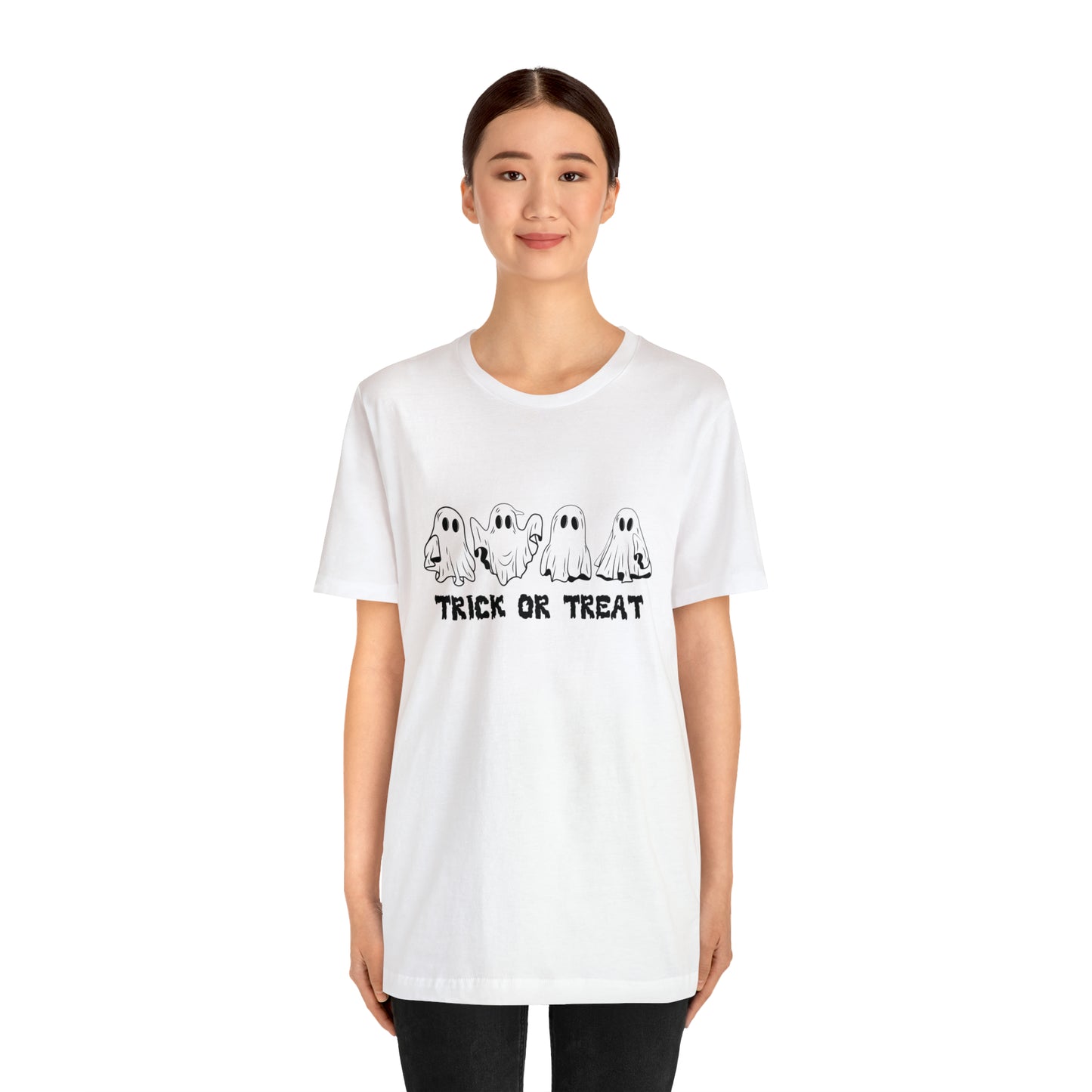 Trick or Treat Boo Crew Tee