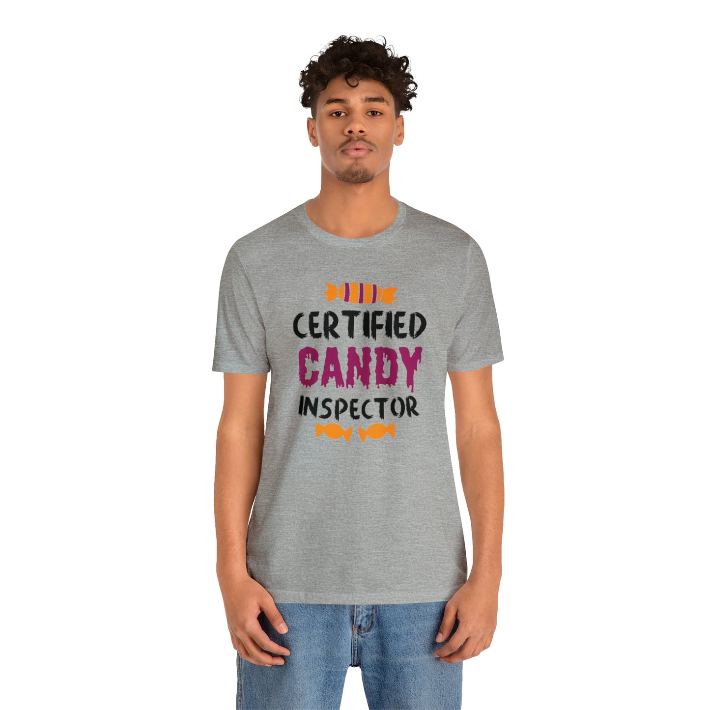 Certified Candy Inspector Unisex Halloween Tee