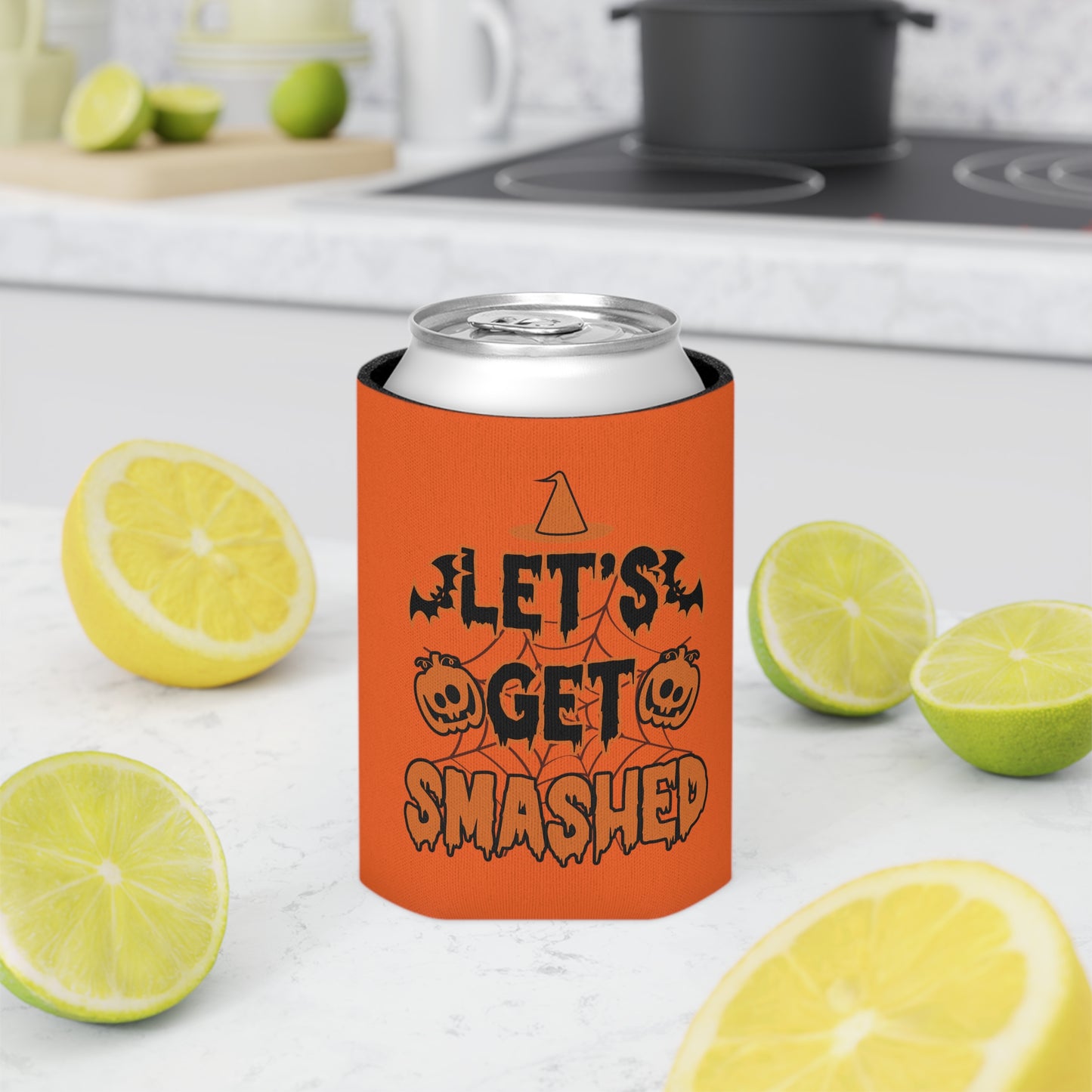 Let's Get Smashed Can Cooler