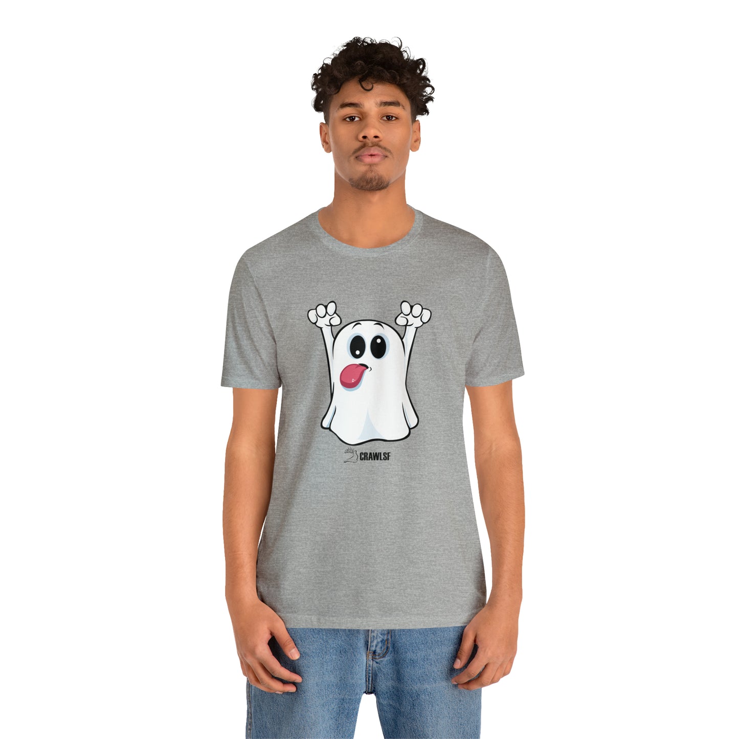 CrawlSF Halloween Ghost Tee