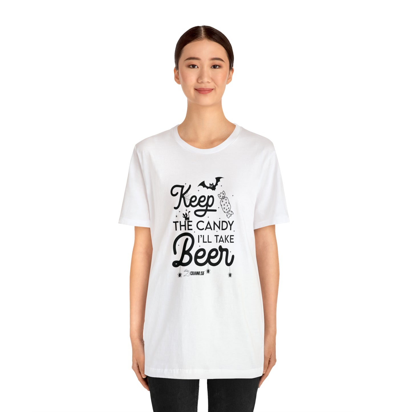 Beer Over Candy Halloween Shirt