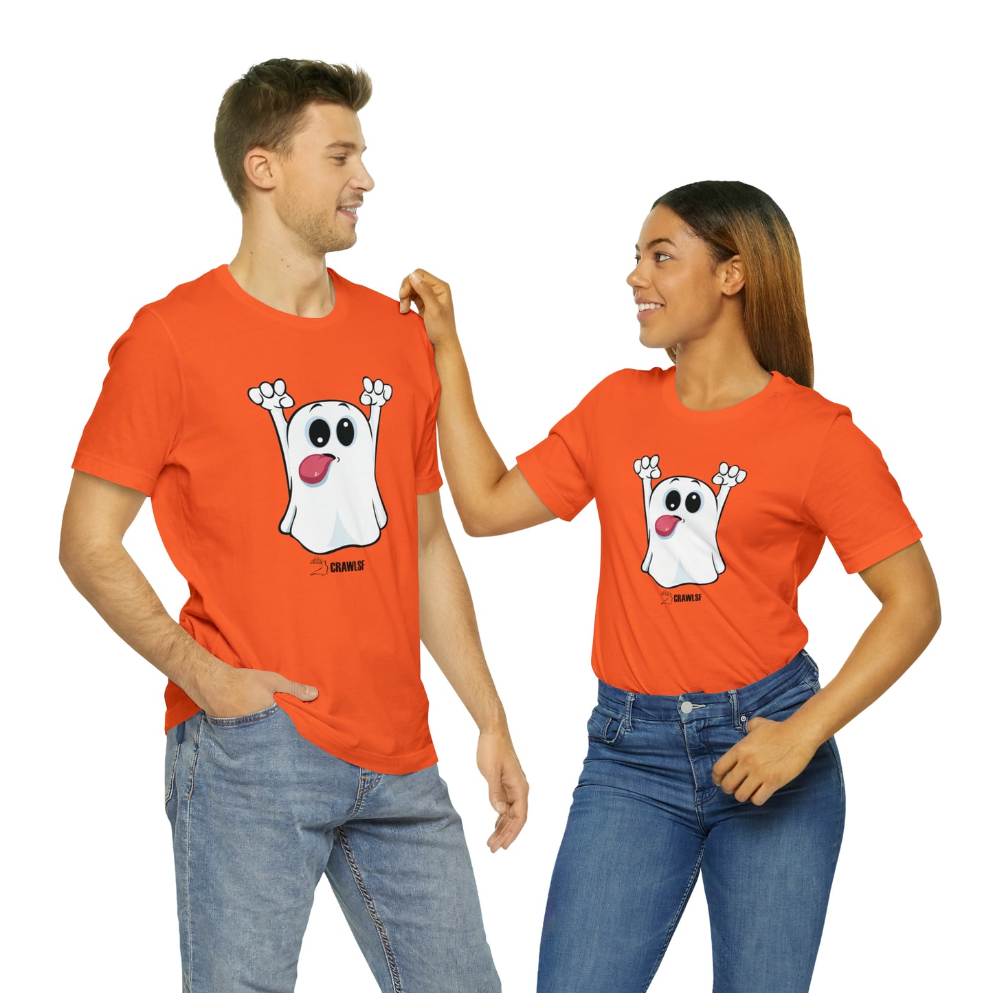 CrawlSF Halloween Ghost Tee