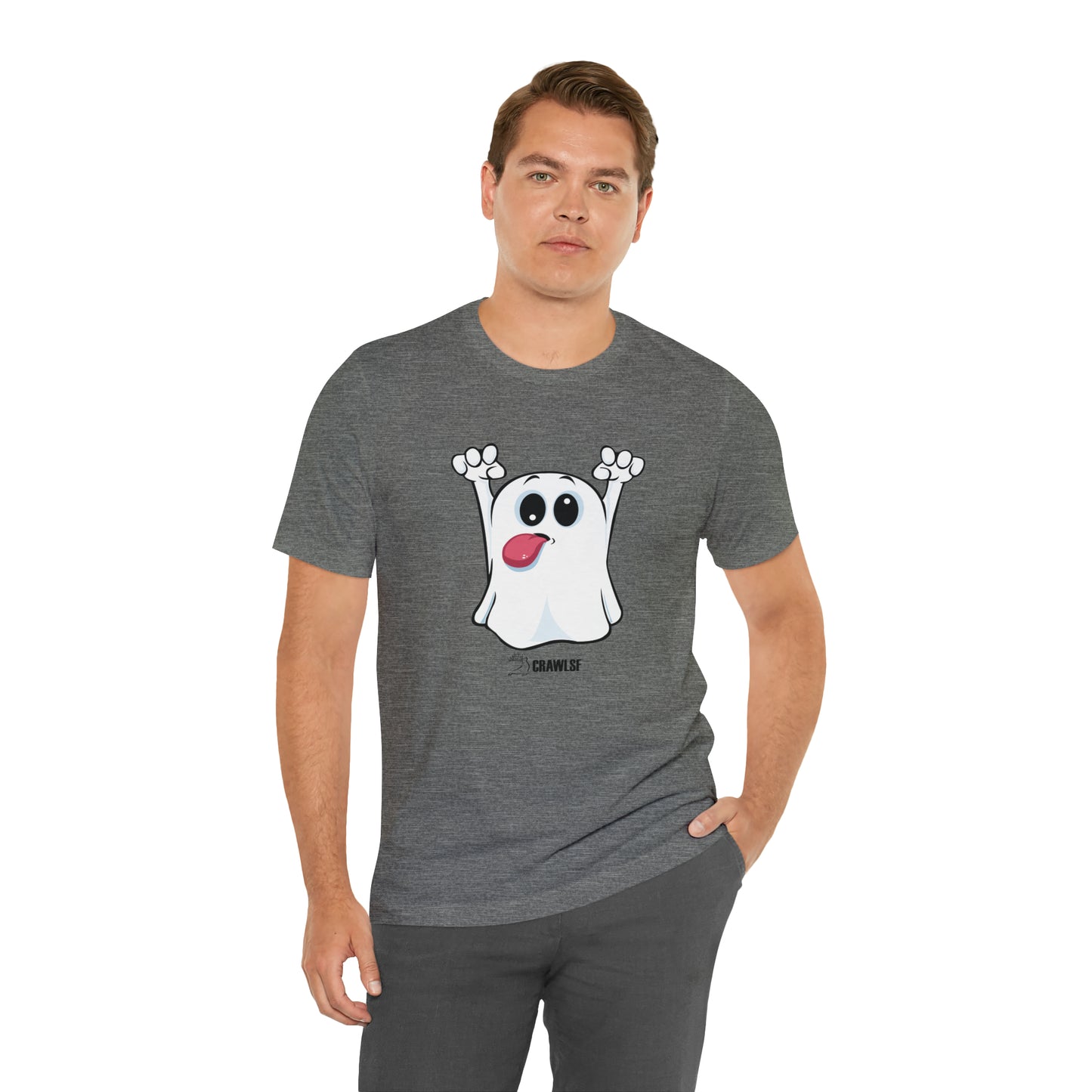 CrawlSF Halloween Ghost Tee
