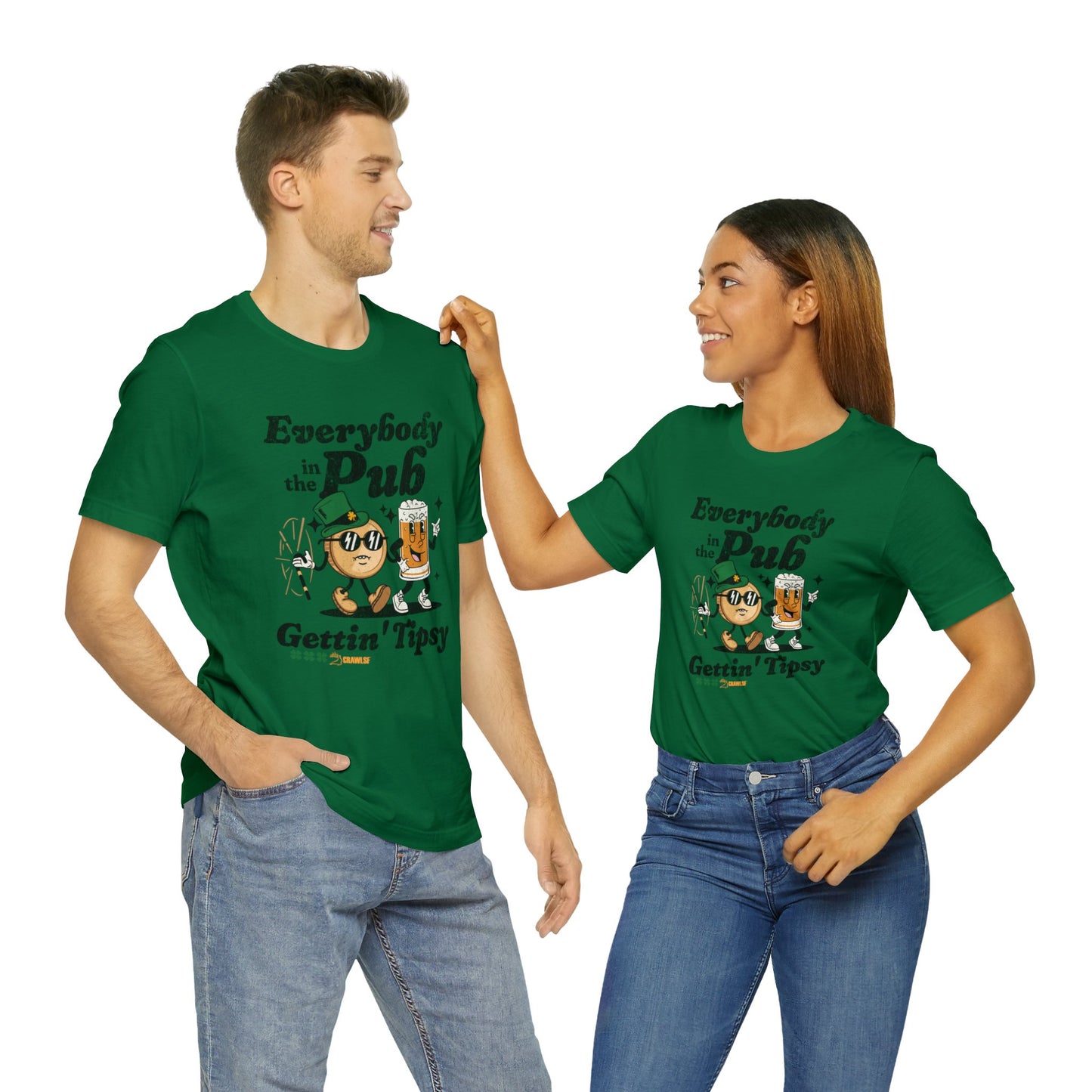 Everybody in the Pub Gettin' Tipsy Men's Tee