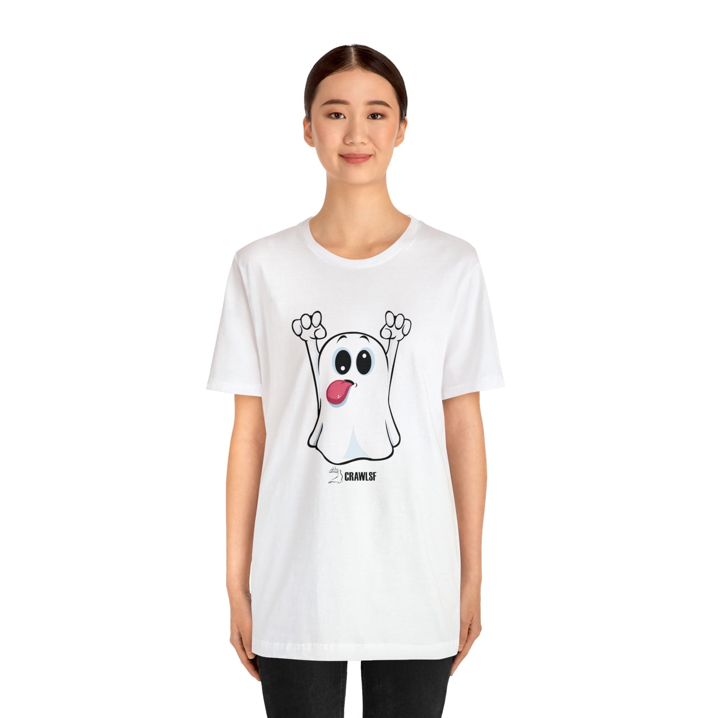 CrawlSF Halloween Ghost Tee