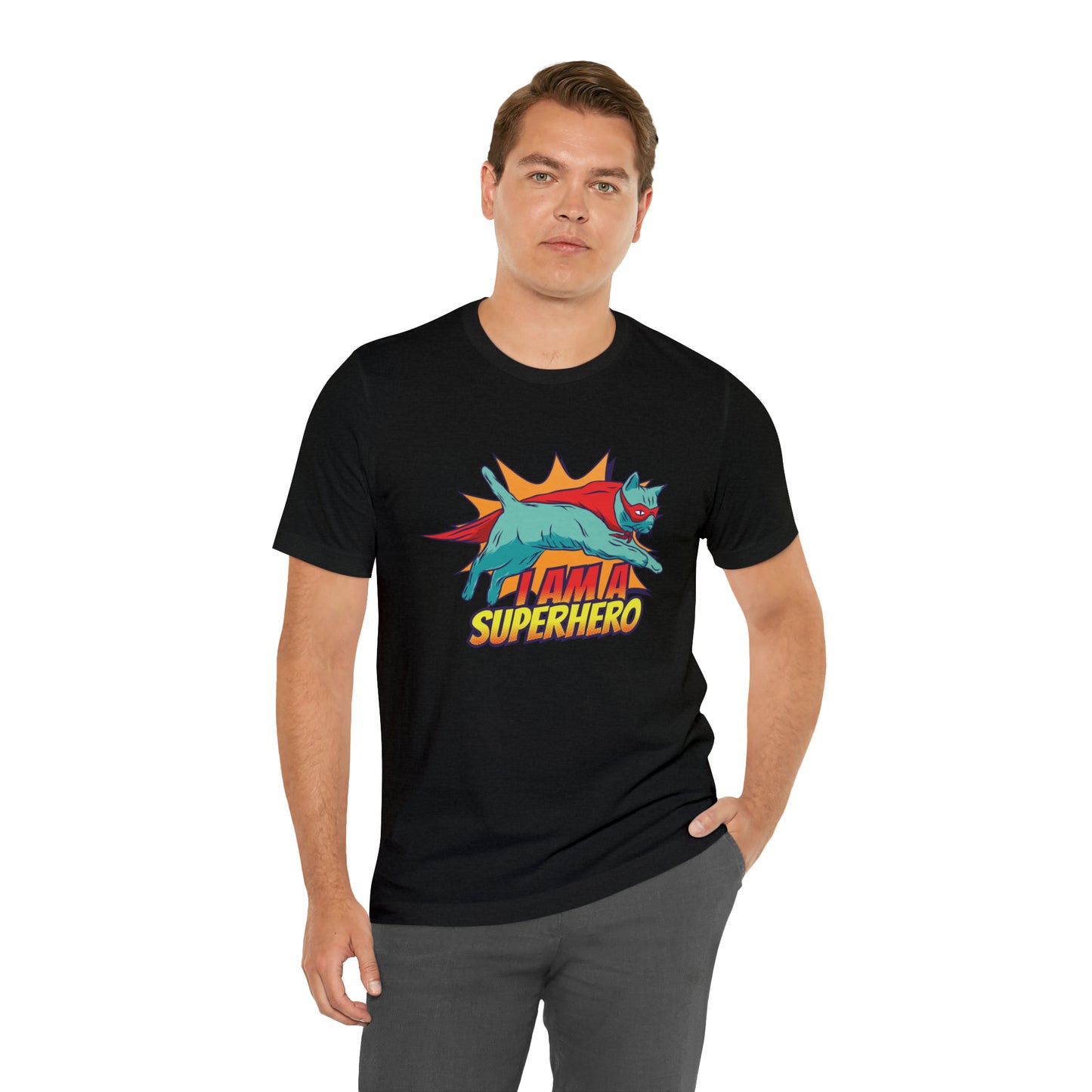I'm a Superhero Cat Halloween Tee