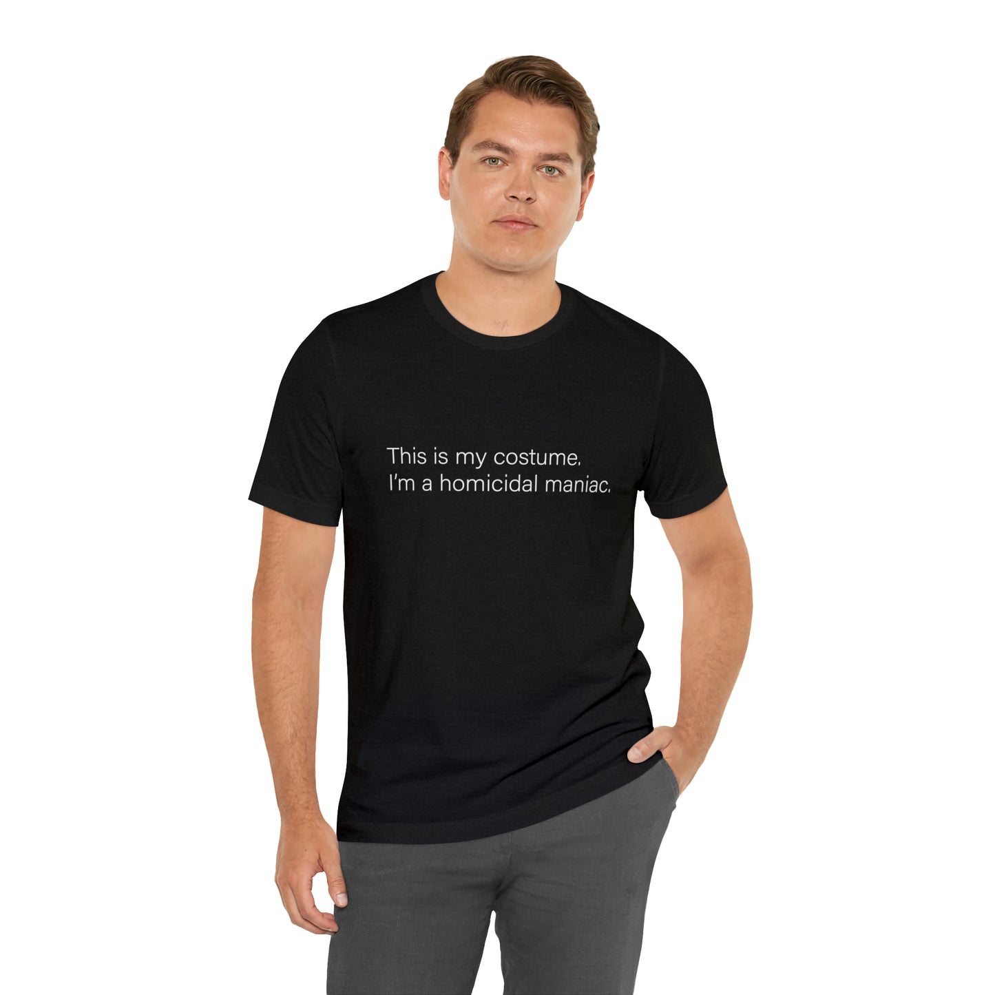 This is my Costume Halloween Tee
