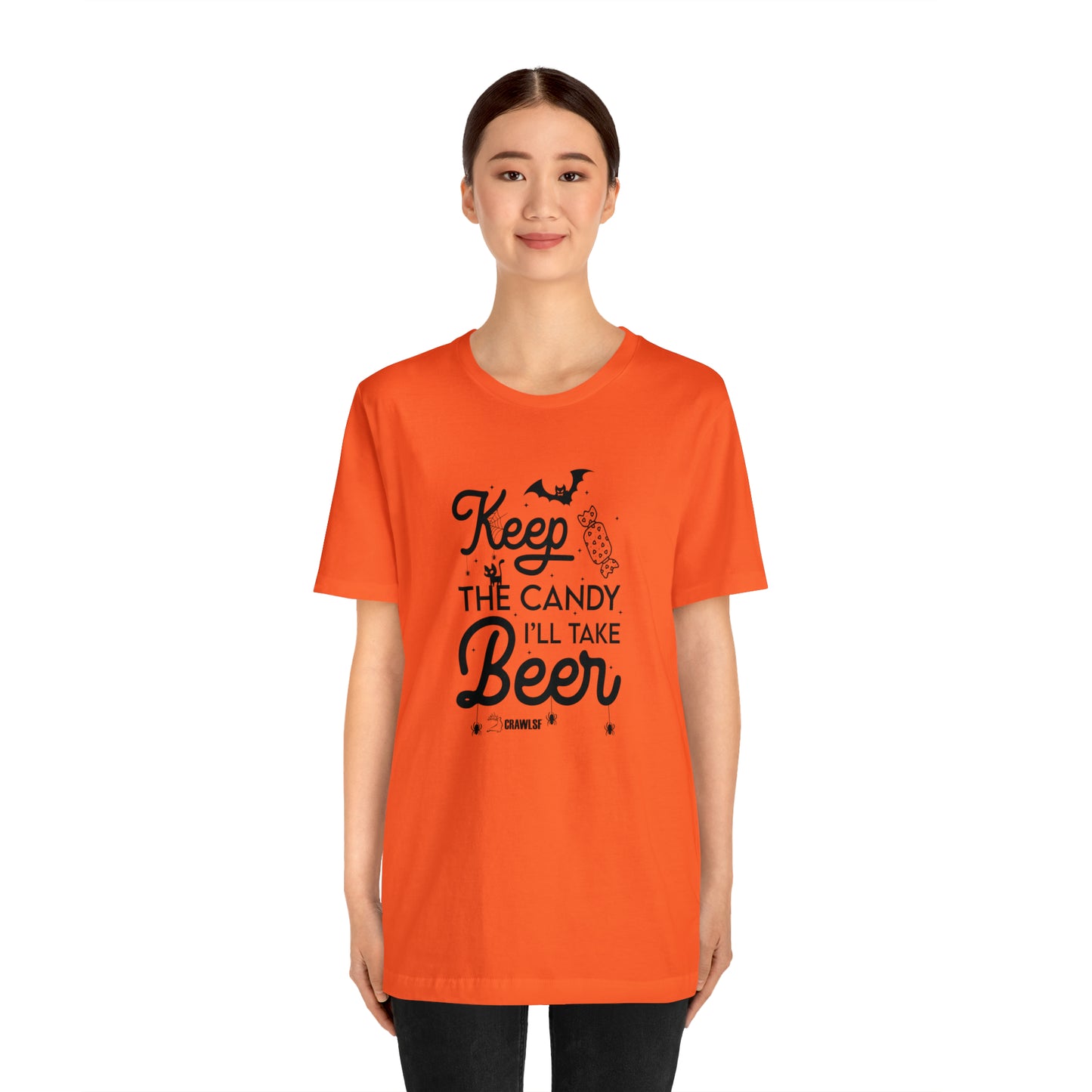 Beer Over Candy Halloween Shirt