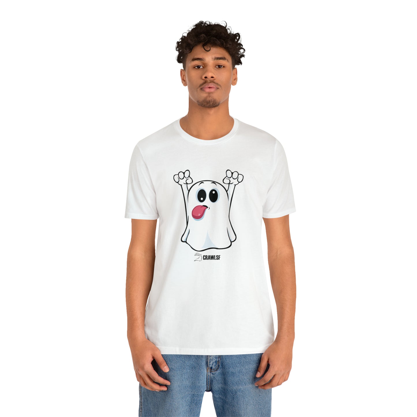 CrawlSF Halloween Ghost Tee